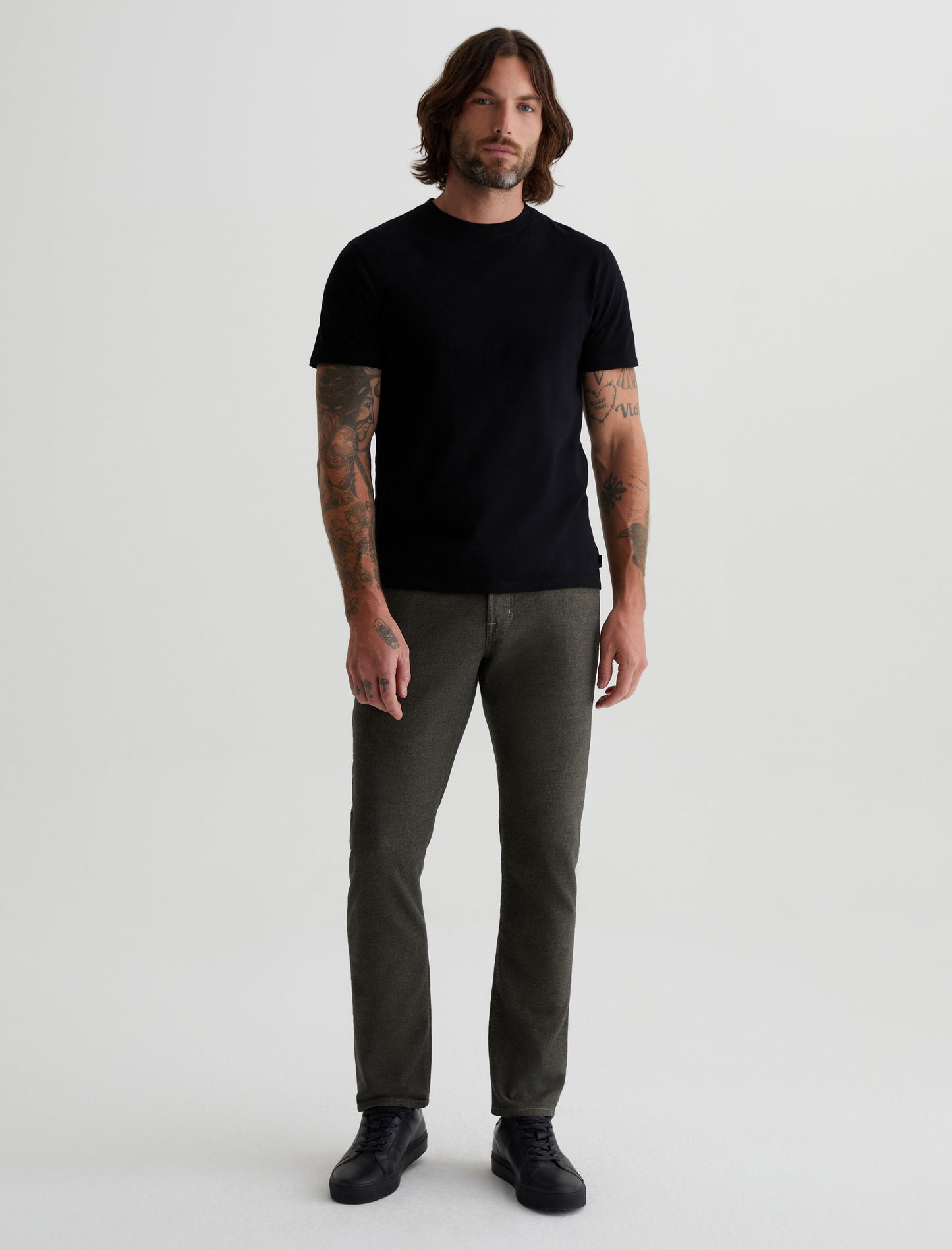 Everett Forest Mist Slim Straight Mens Bottom Photo 1