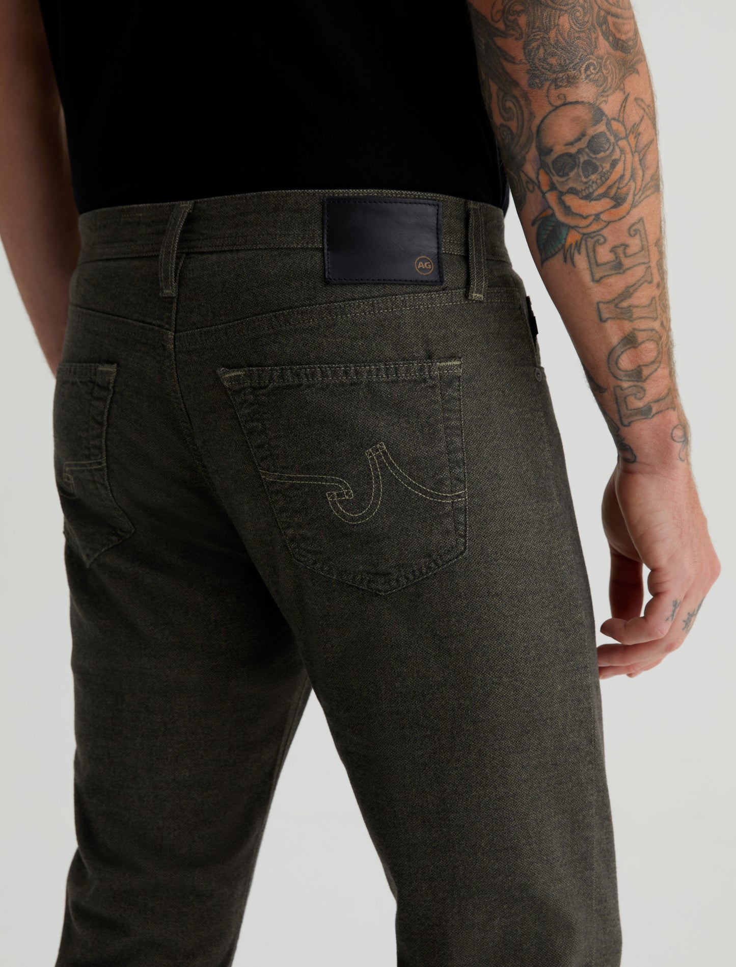 Everett Forest Mist Slim Straight Mens Bottom Photo 5