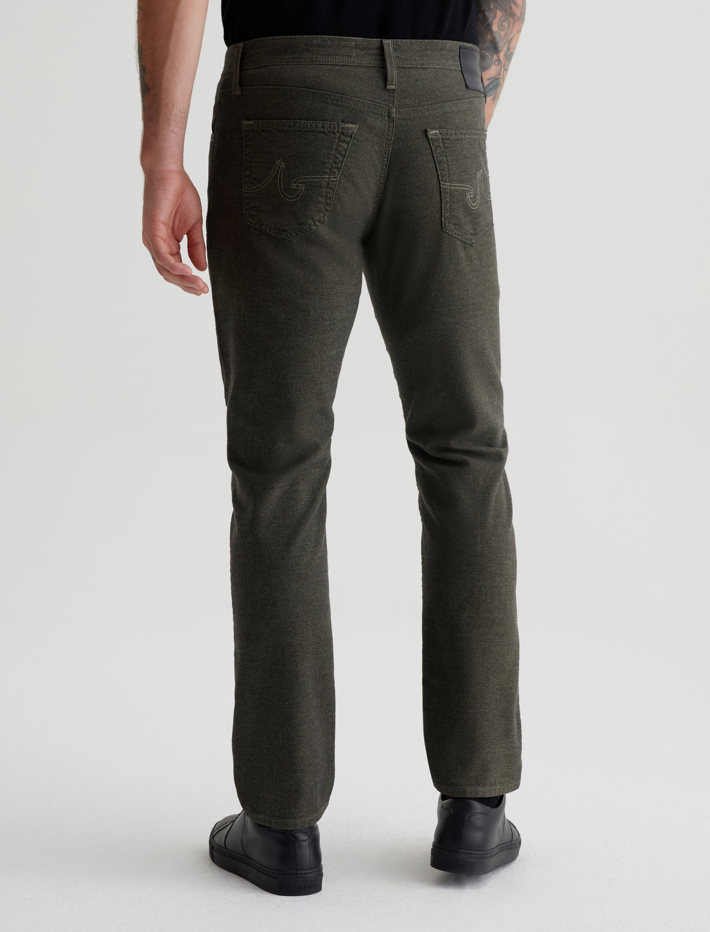 Everett Forest Mist Slim Straight Mens Bottom Photo 6