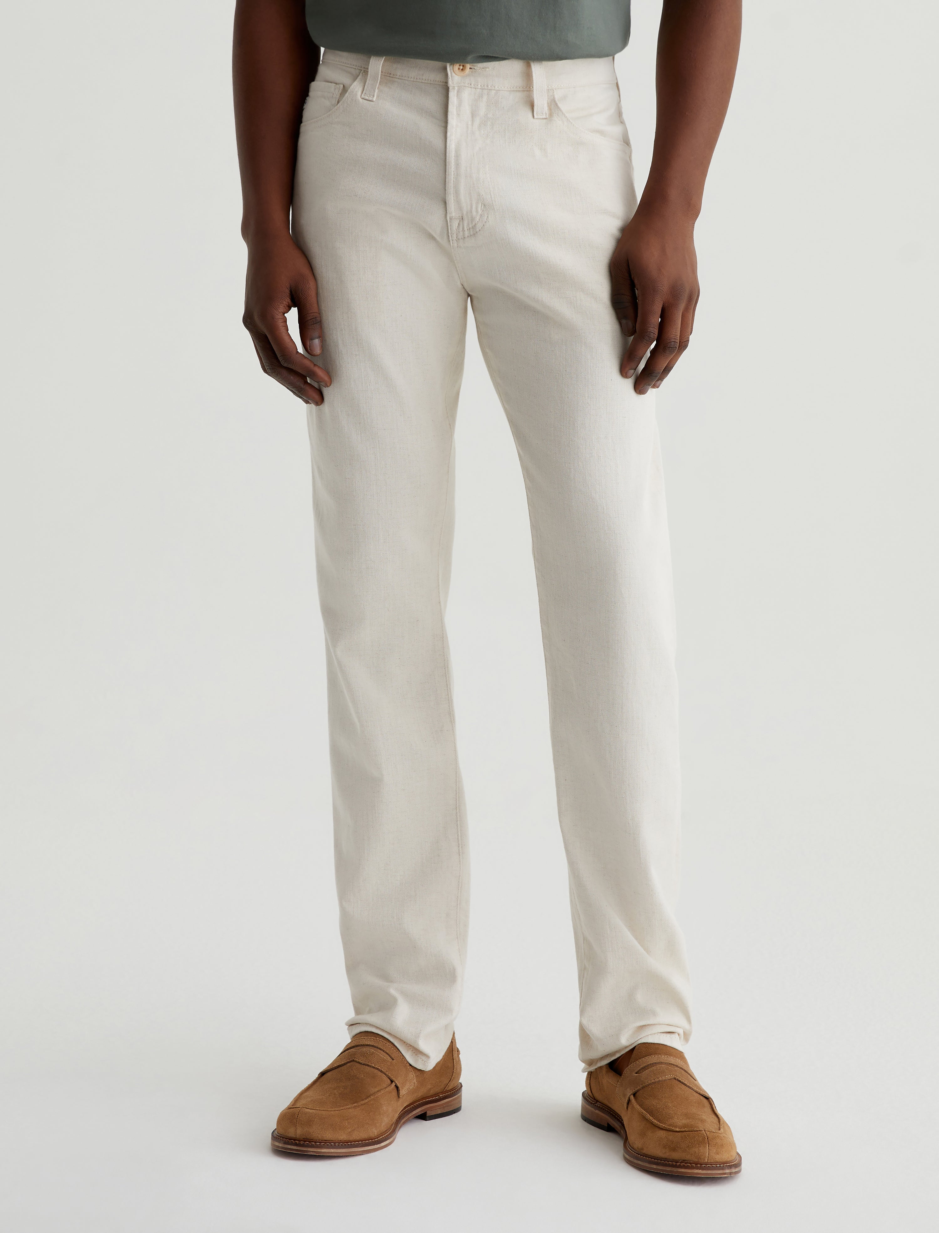 Everett Natural Slim Straight Leg Men Bottom Photo 2