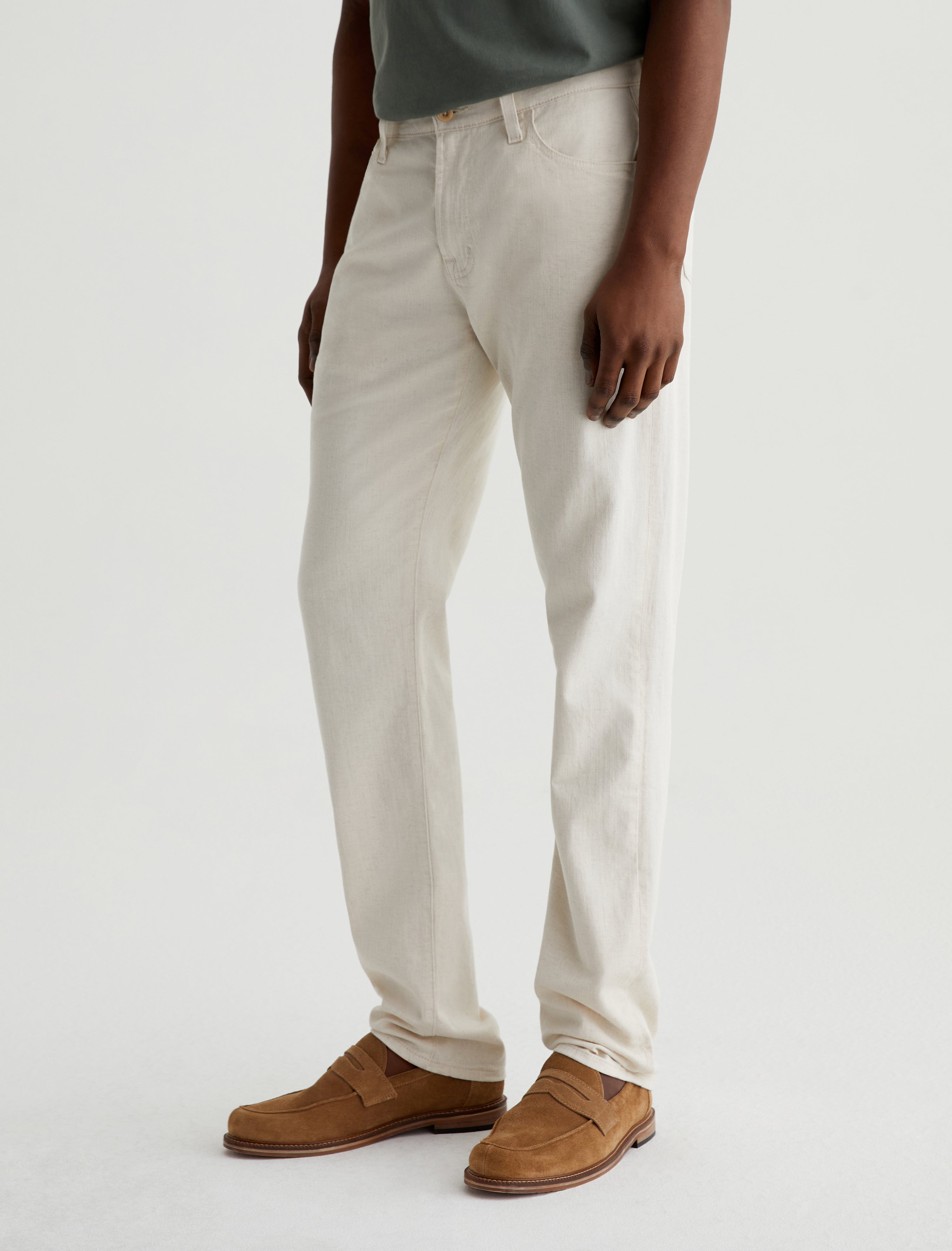Everett Natural Slim Straight Men Bottom Photo 5