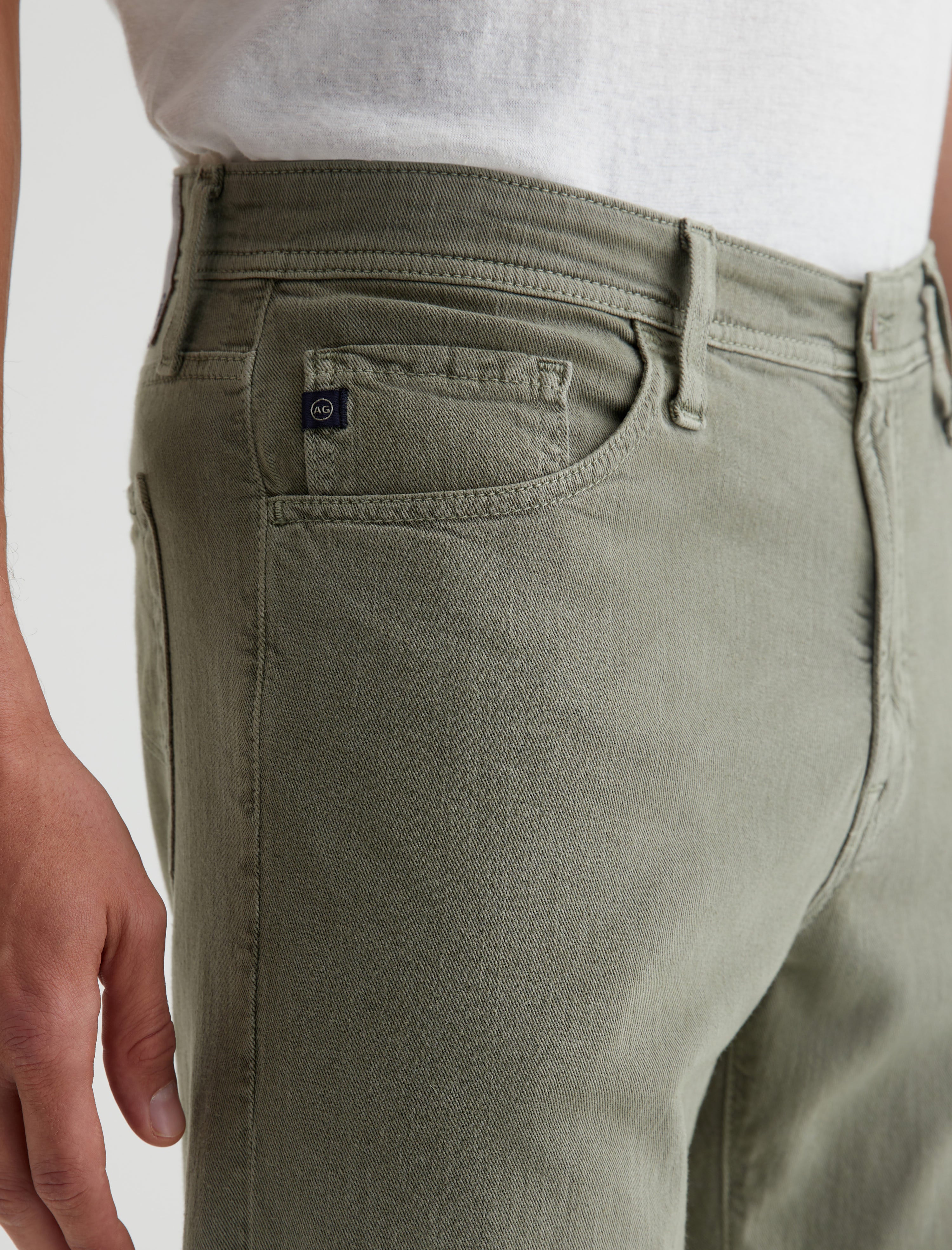 Everett Sulfur Sea Moss Slim Straight Leg Men Bottom Photo 3