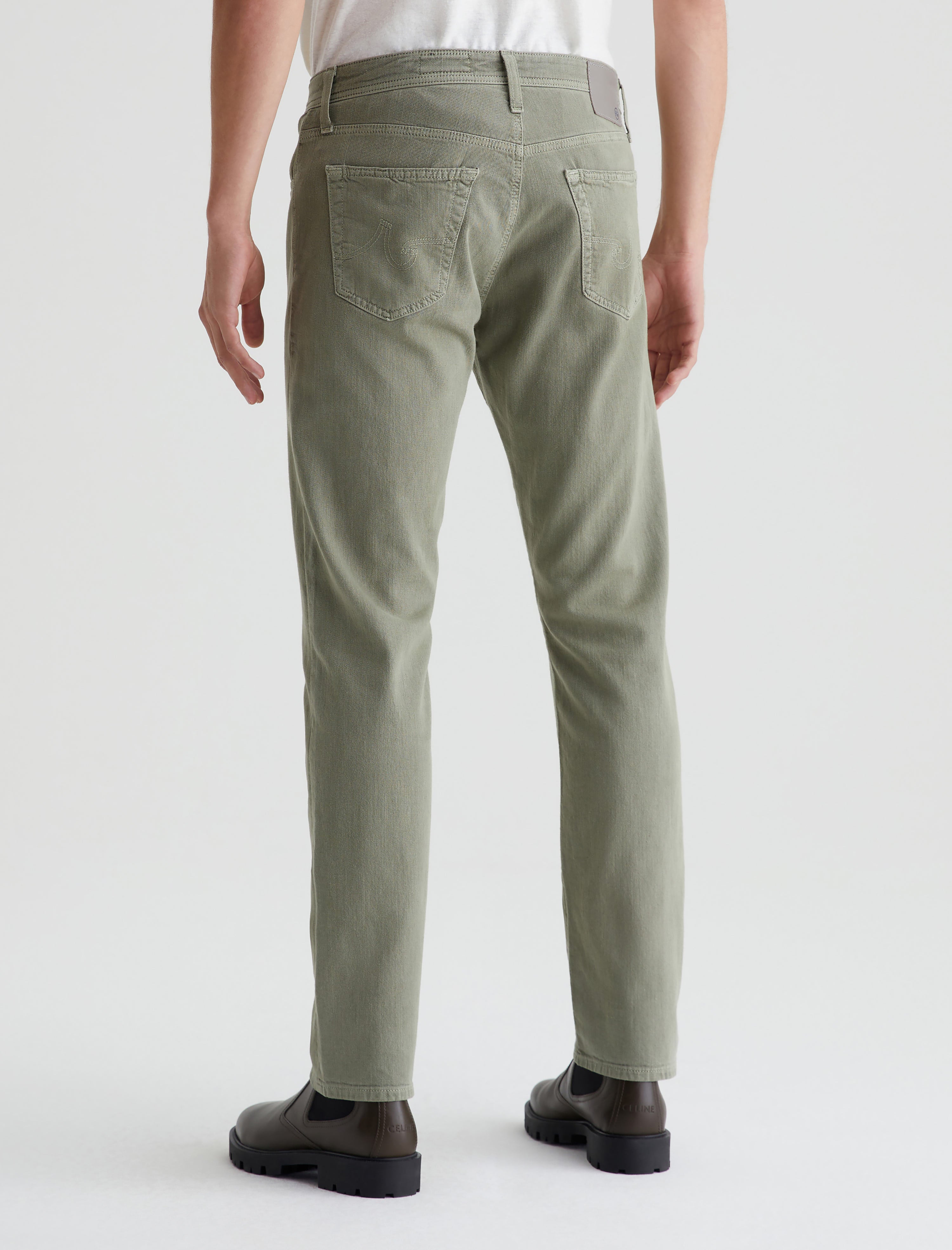 Everett Sulfur Sea Moss Slim Straight Leg Men Bottom Photo 6