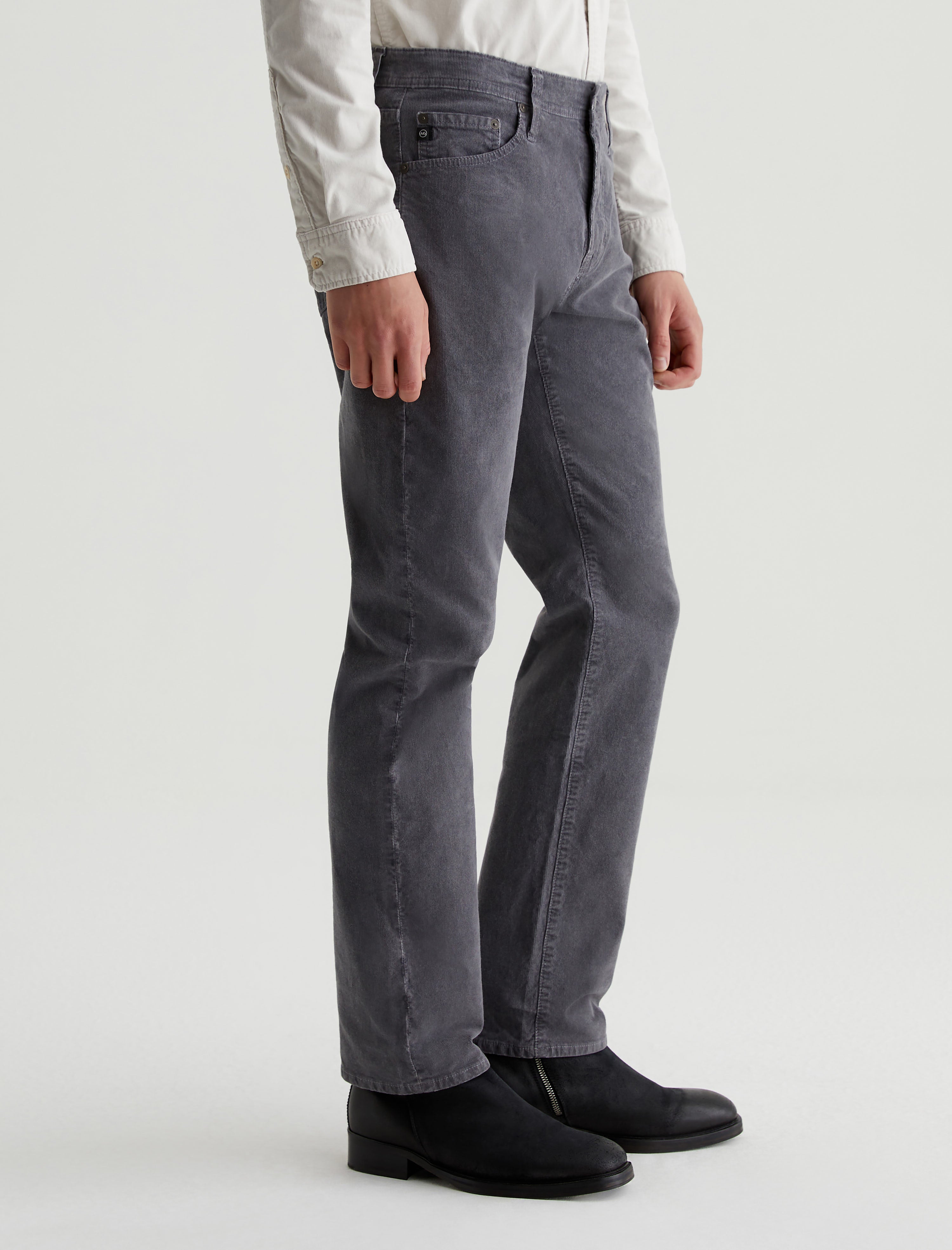 Everett Corduroy Sulfur Berlin Steel Corduroy Slim Straight Men Bottom Photo 4