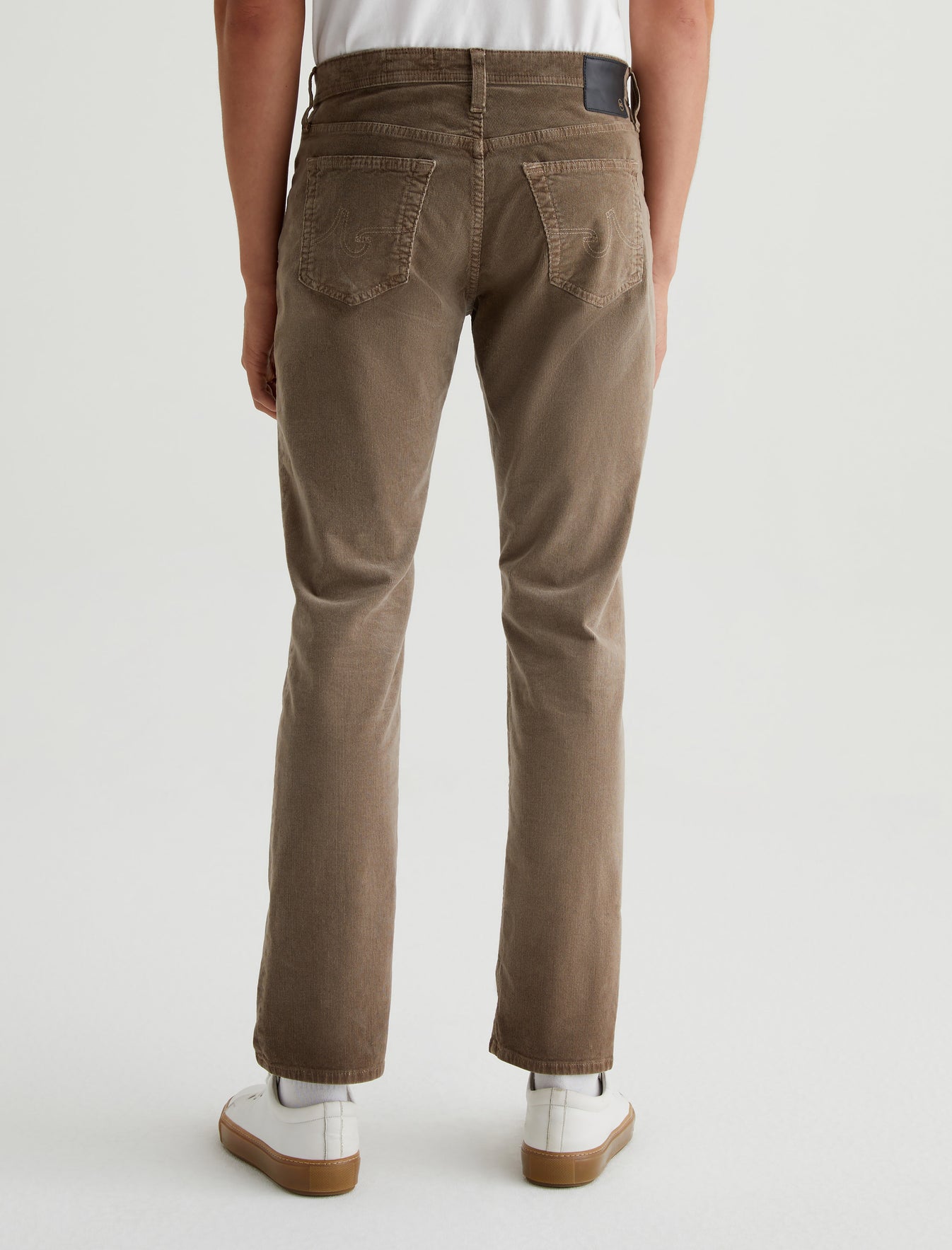 Everett Sulfur Wild Mushroom Slim Straight Mens Bottom Photo 6