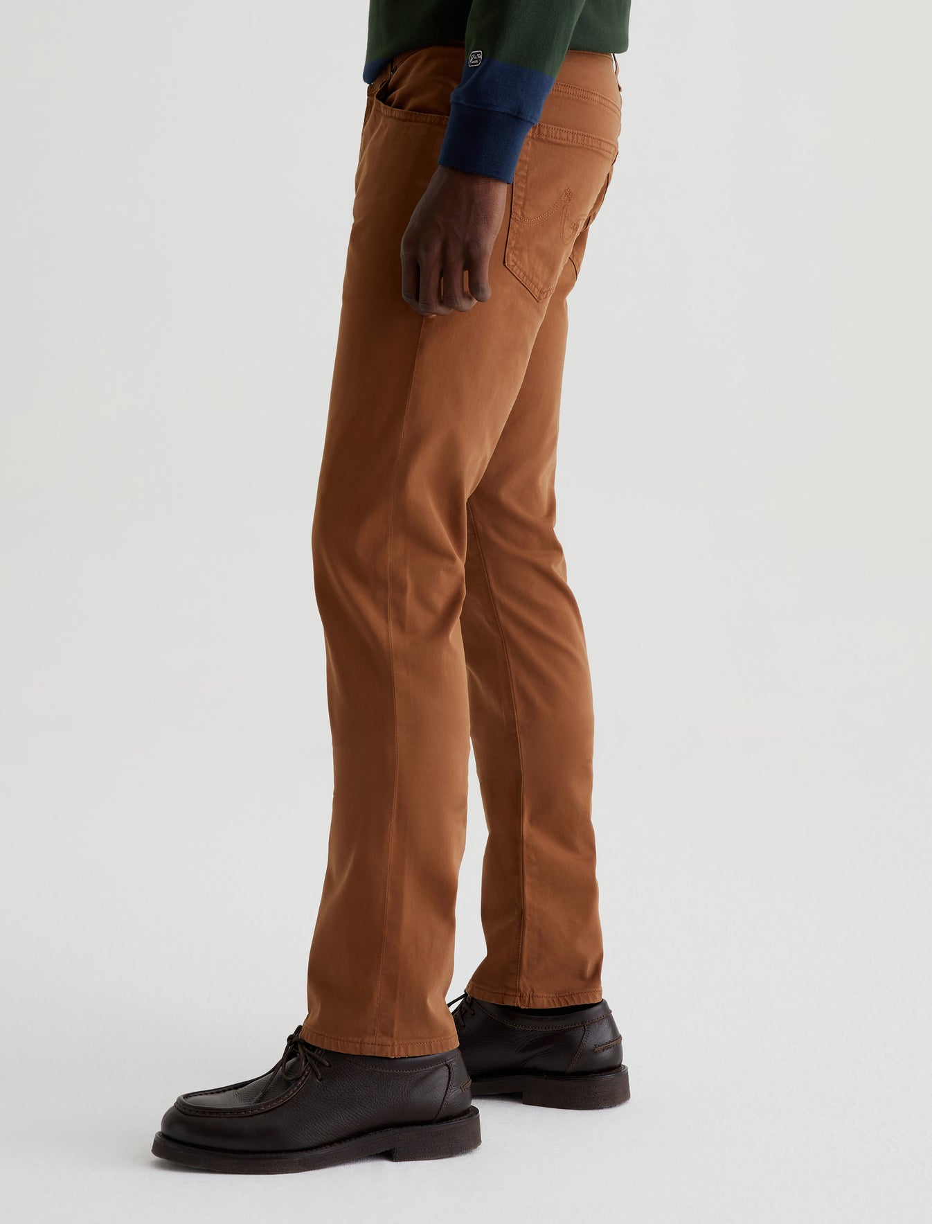 Everett Caramel Slim Straight Men Bottom Photo 4