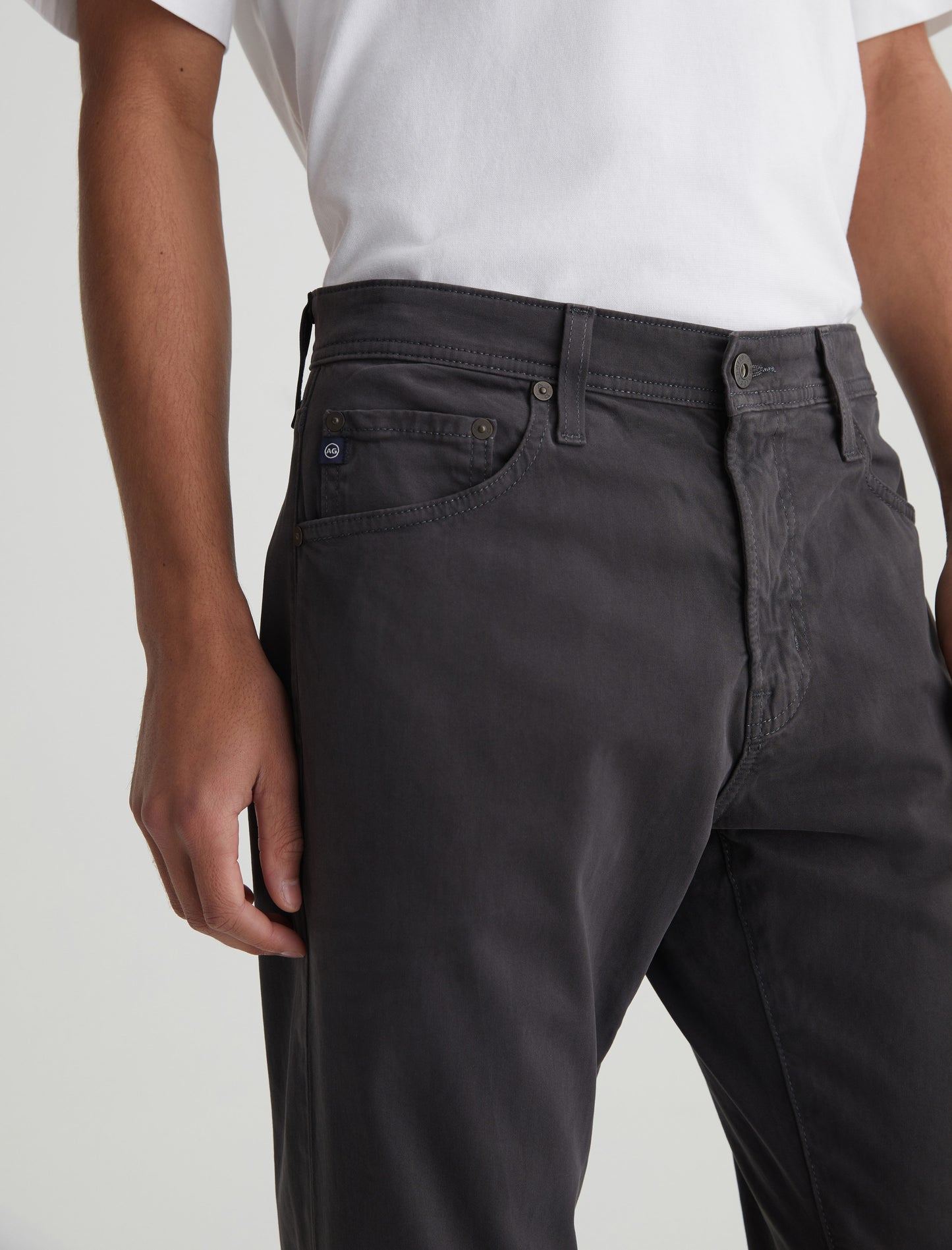 Everett Dark Rock Slim Straight Mens bottom Photo 3