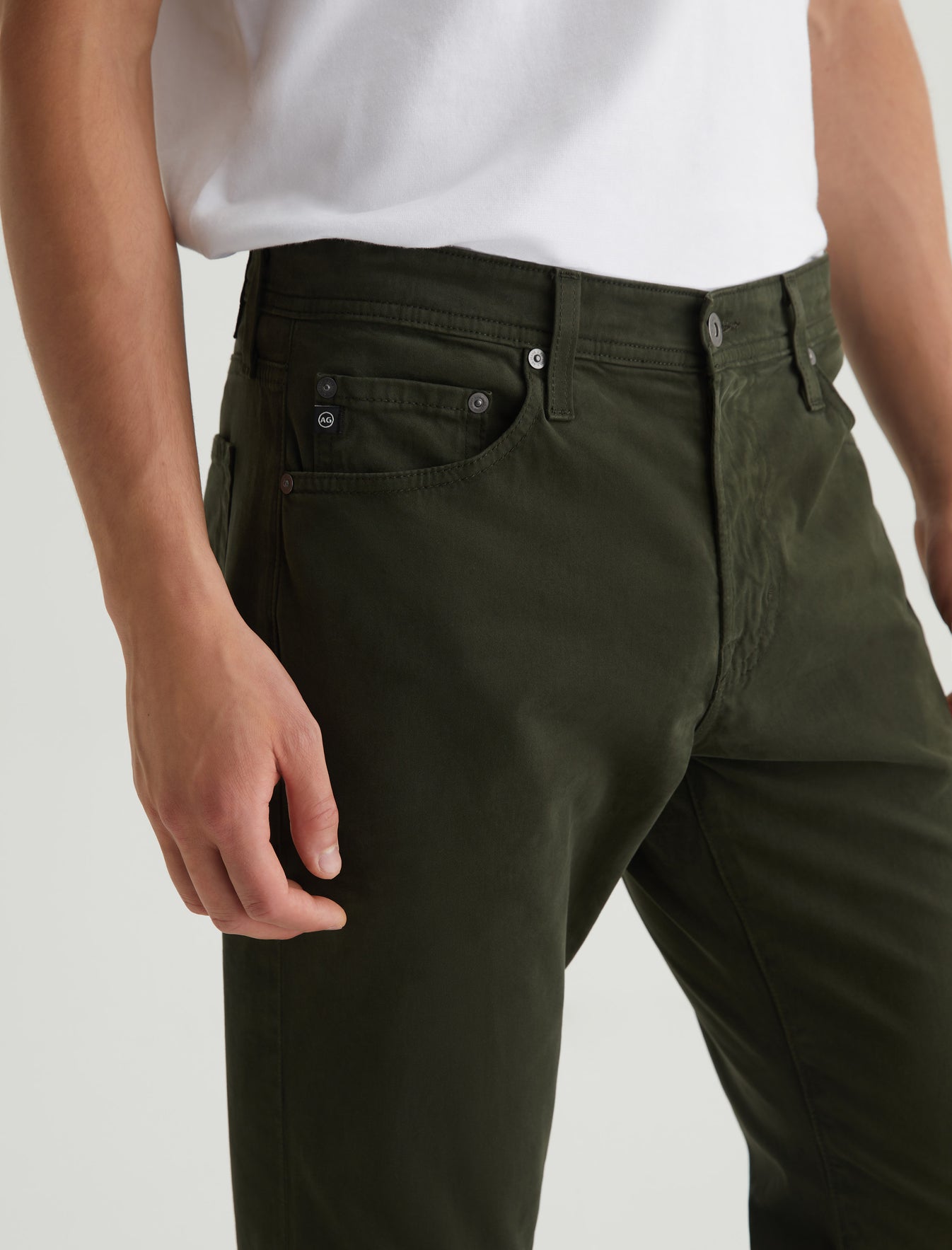 Everett Forest Mist Slim Straight Mens bottom Photo 3