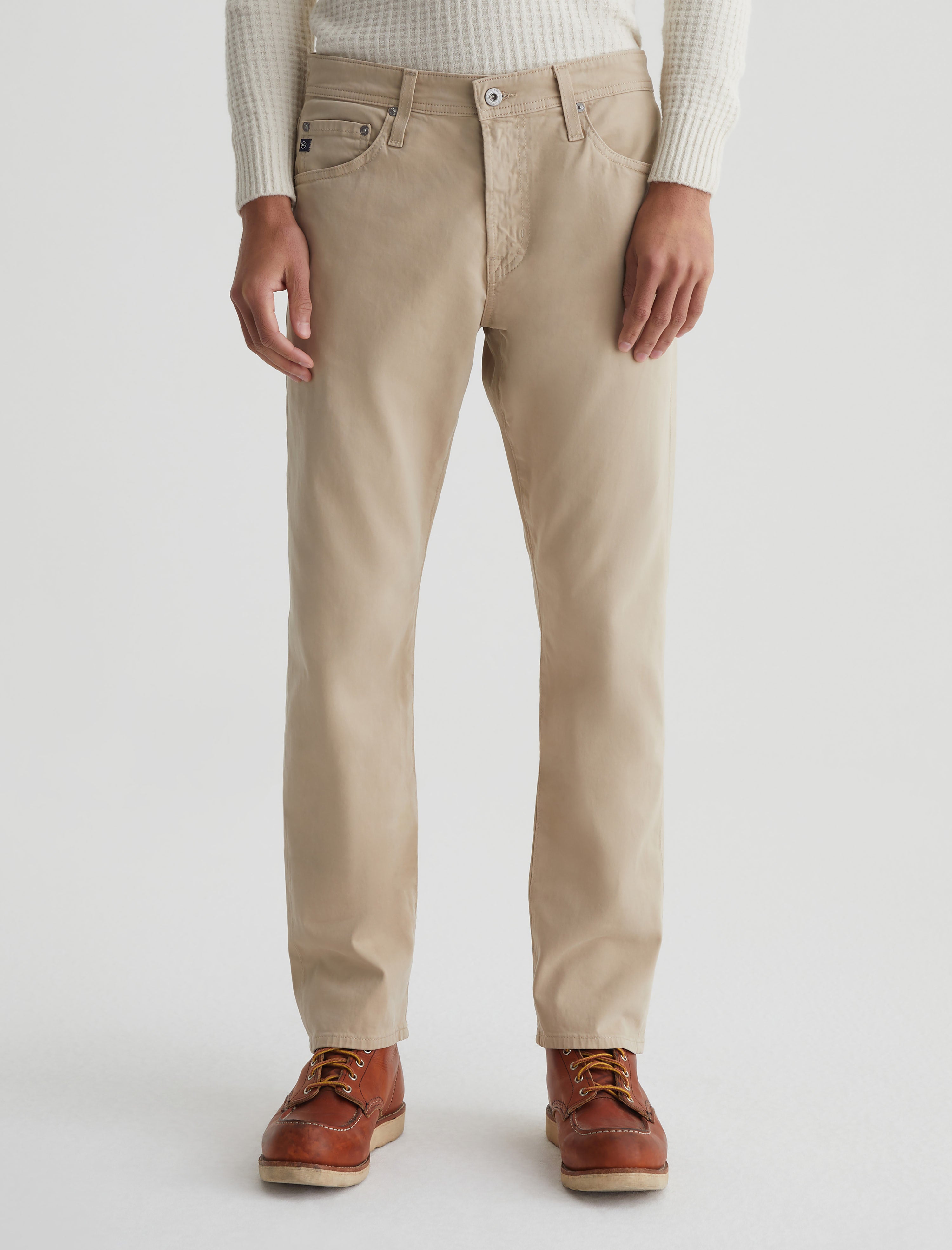 Everett Latte Slim Straight Mens bottom  Photo 2