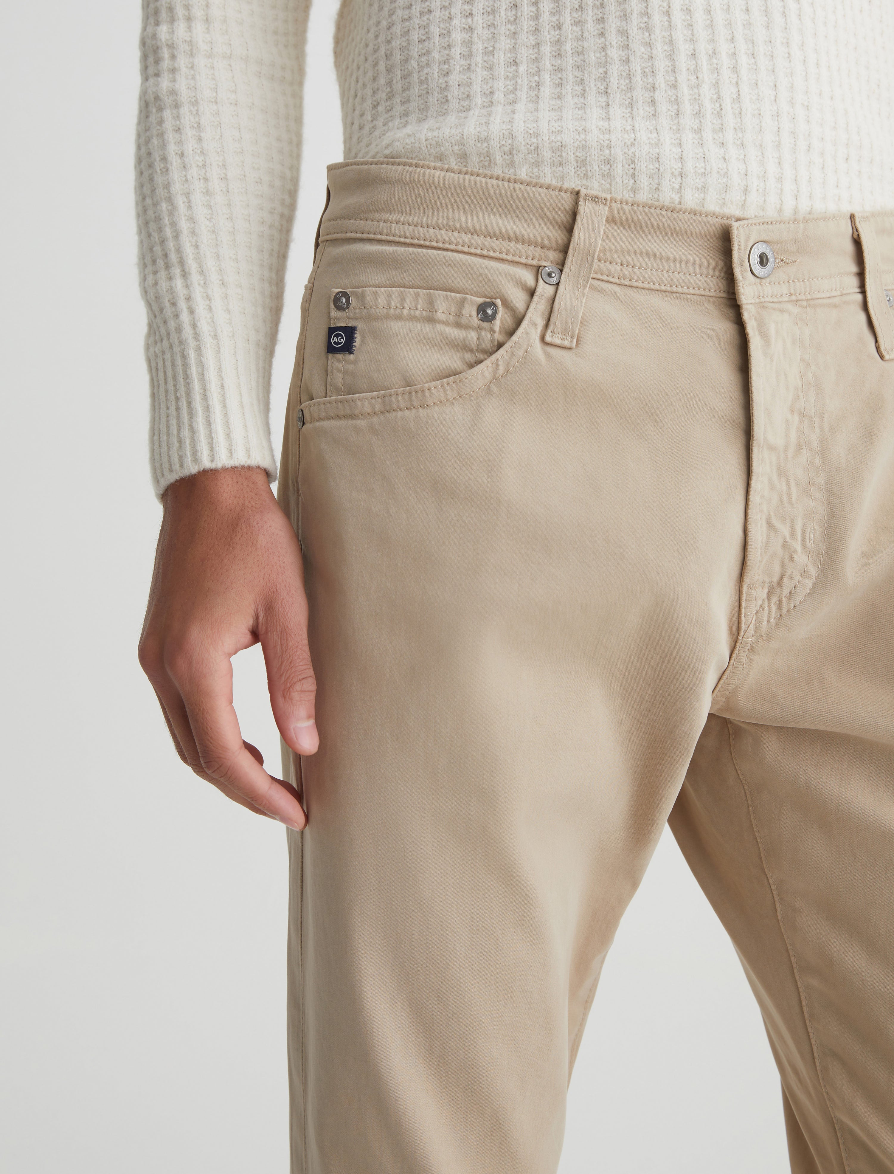 Everett Latte Slim Straight Mens bottom  Photo 3