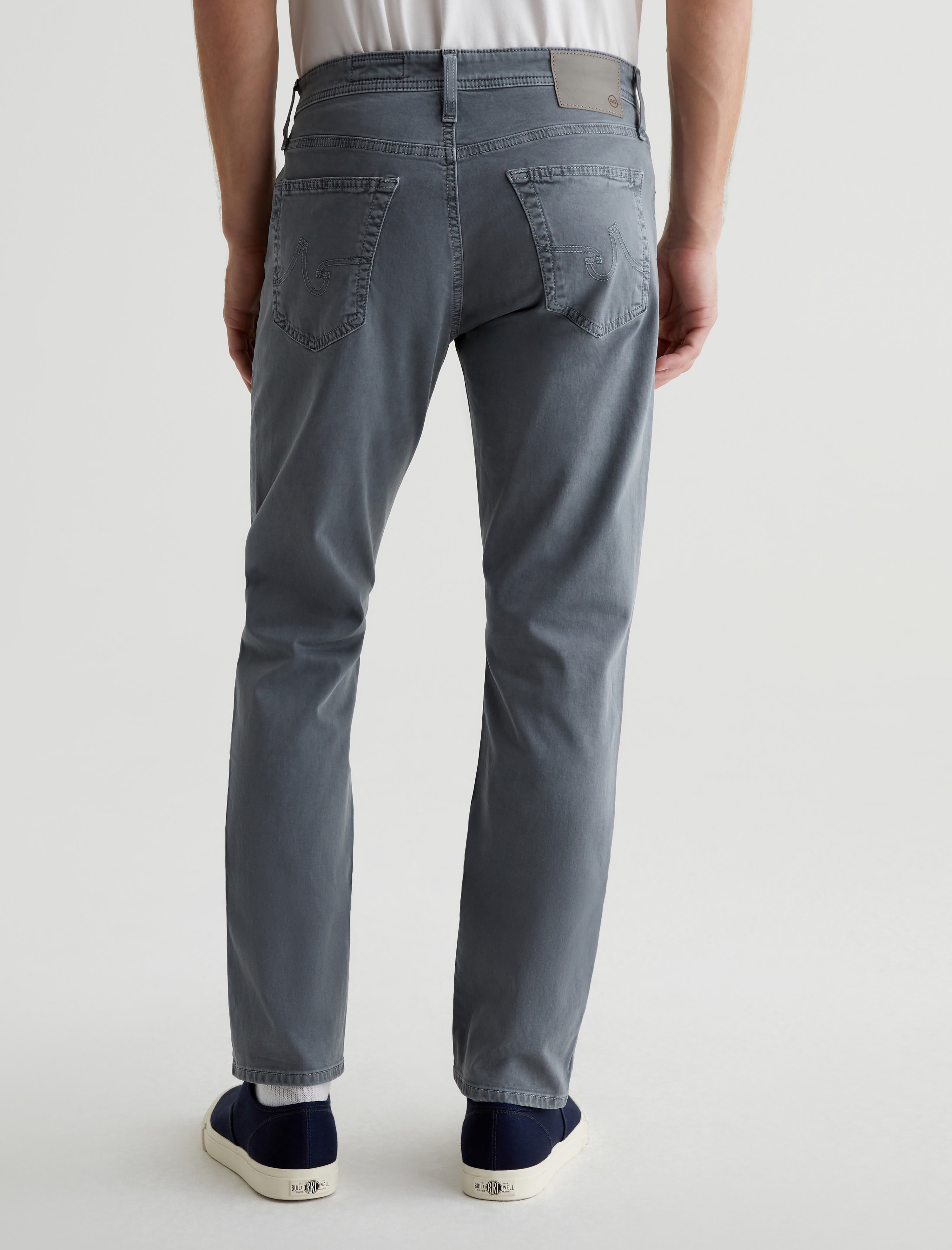 Everett Sud Sulfur Bayside Road Sueded Slim Straight Leg Men Bottom Photo 7