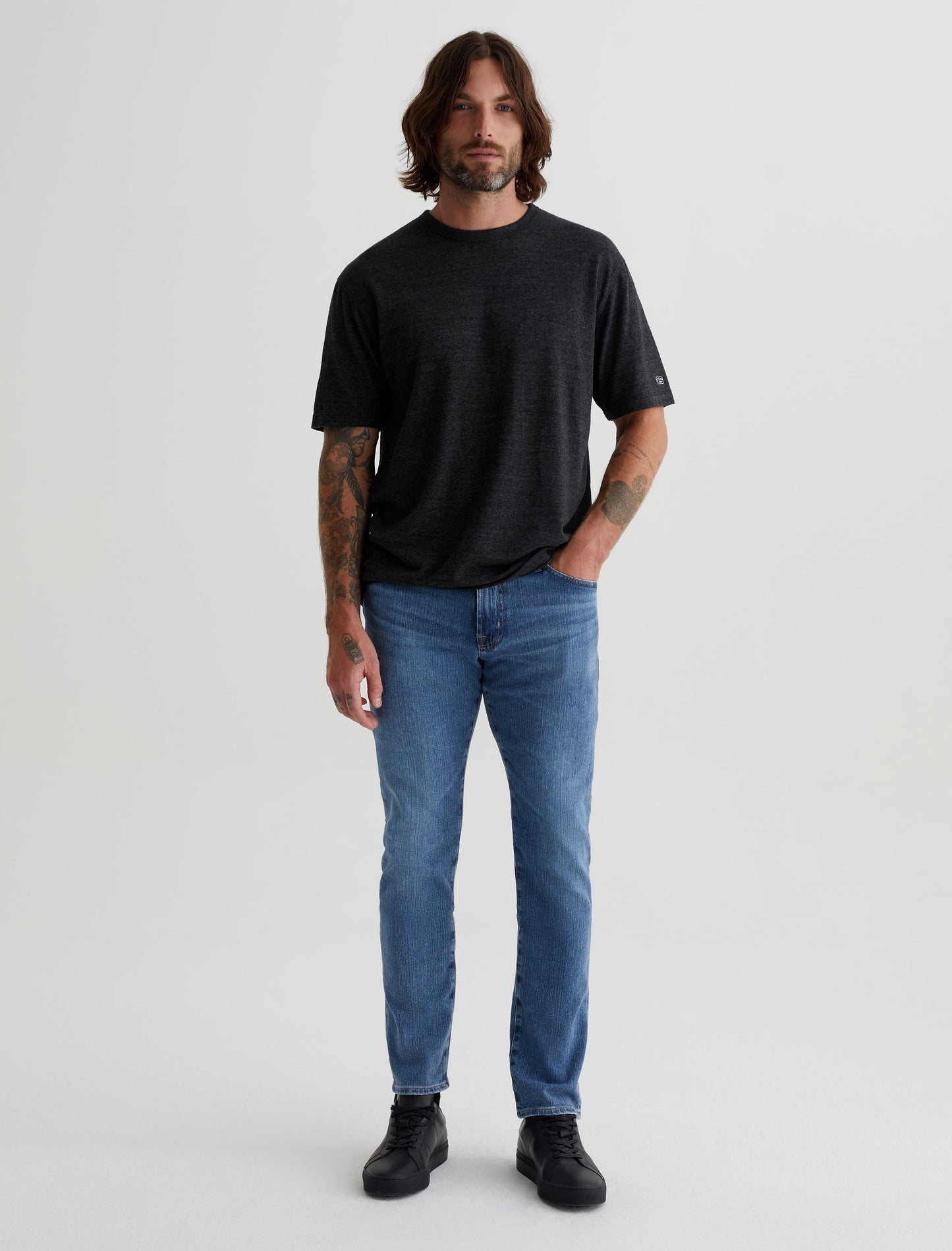 Everett Vapor Wash Johansson Slim Straight Mens Bottom Photo 1