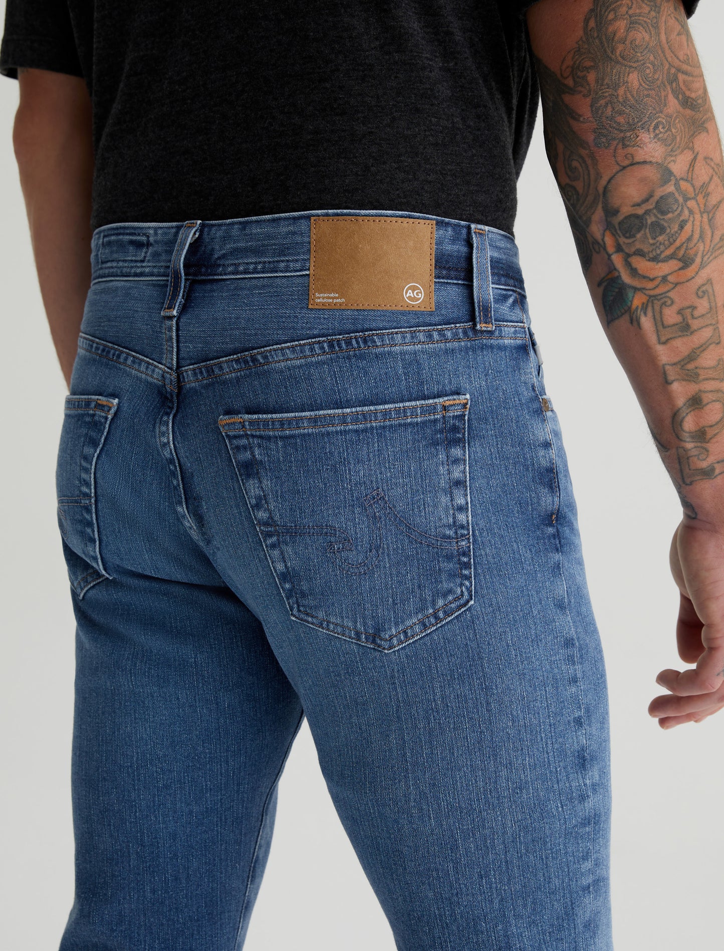 Everett Vapor Wash Johansson Slim Straight Mens Bottom Photo 5