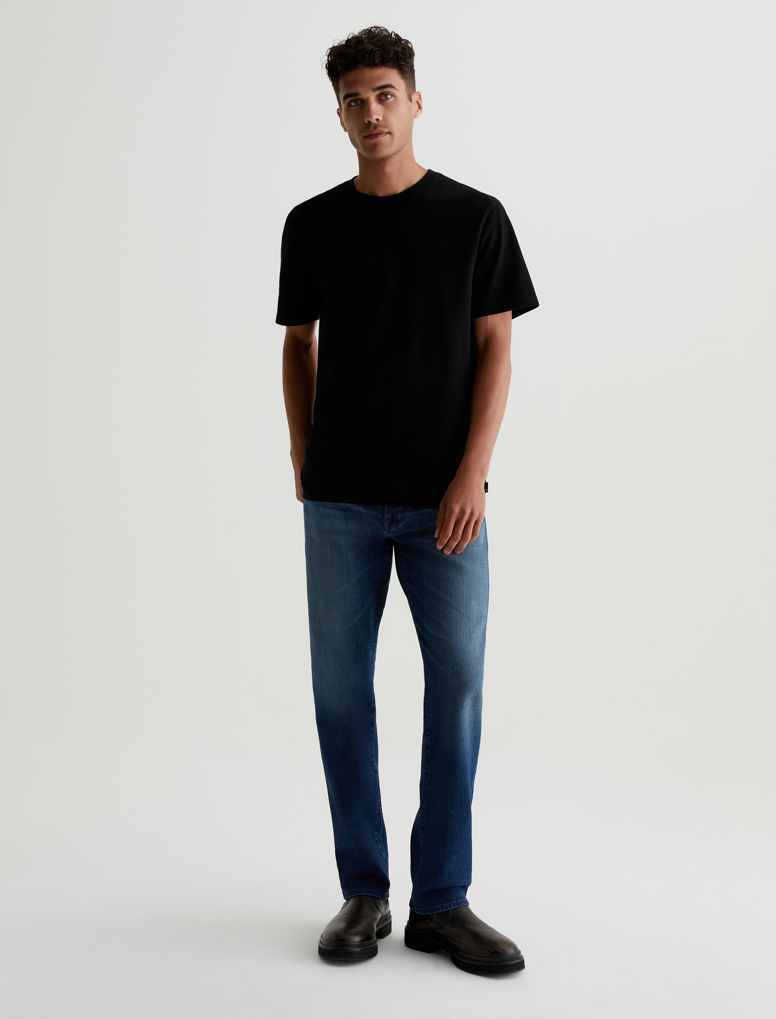 Everett 360° Museum Slim Straight Fit 360° Stretch Denim Men Bottom Photo 1