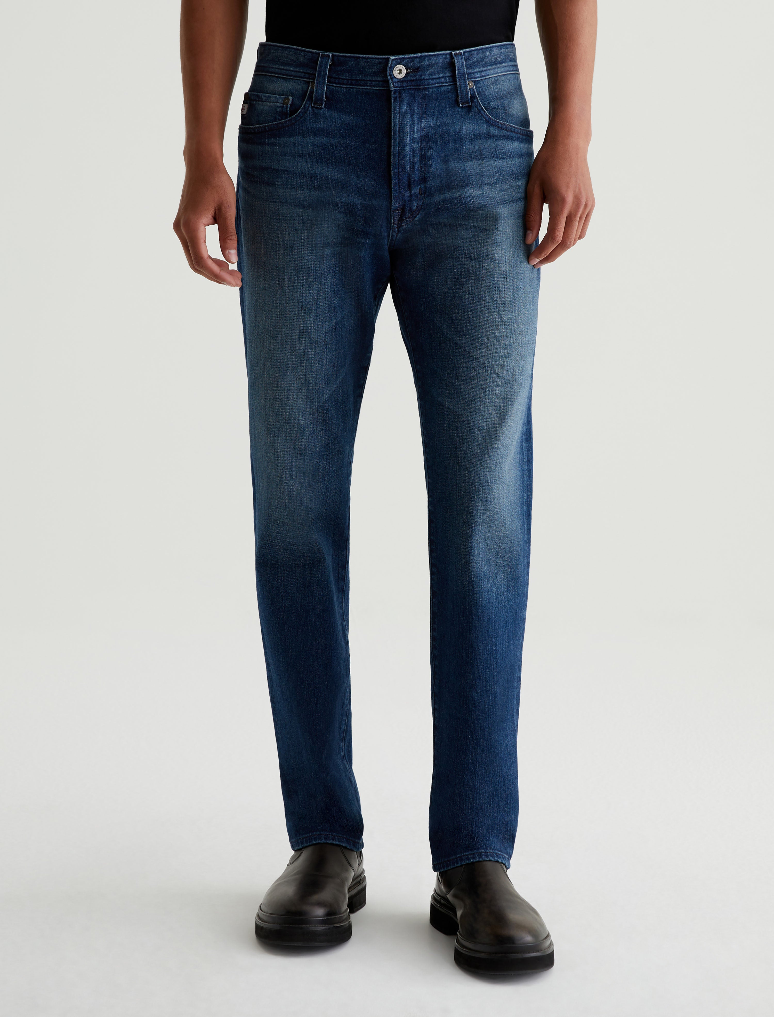 Everett 360° Museum Slim Straight Fit 360° Stretch Denim Men Bottom Photo 2