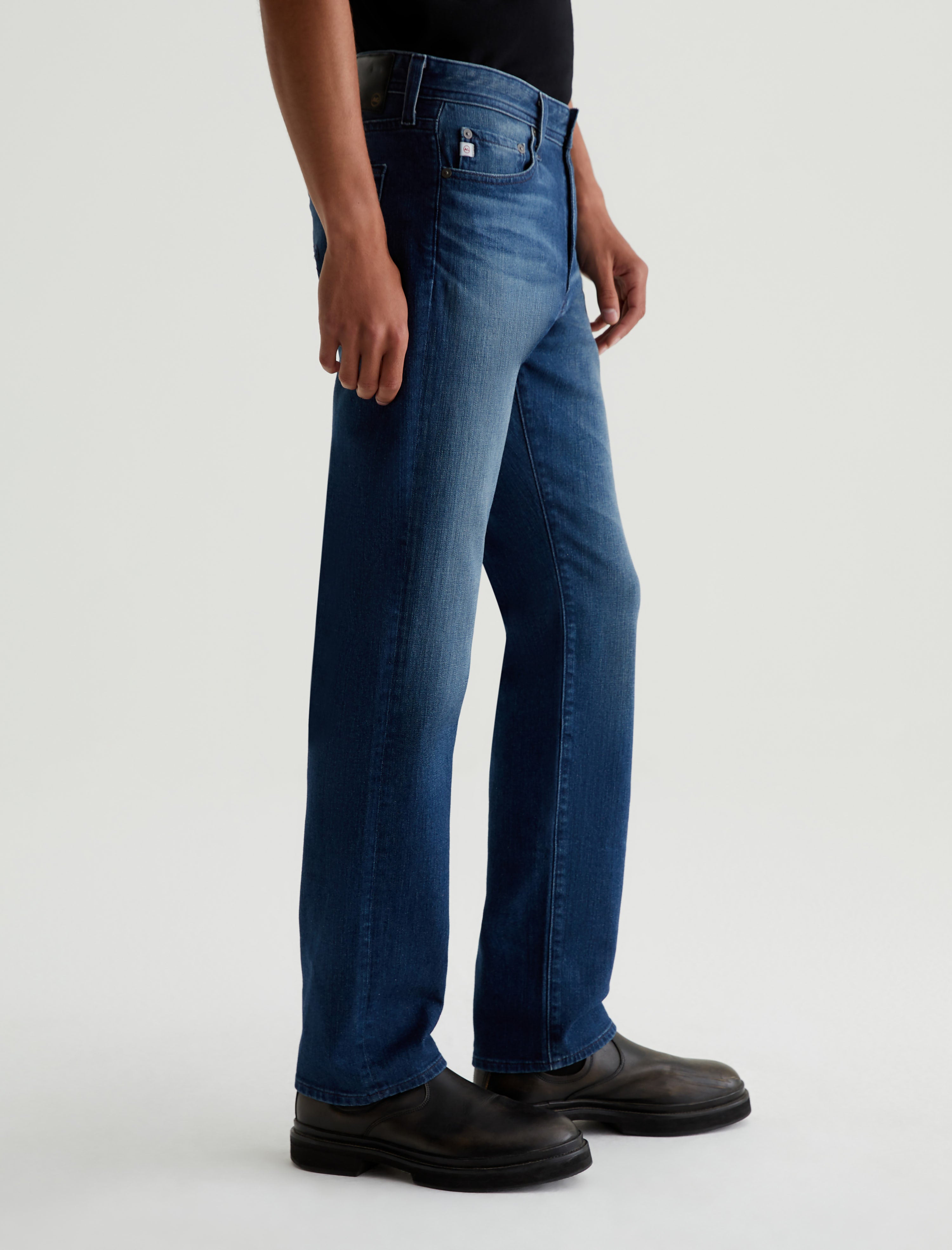 Everett 360° Museum Slim Straight Fit 360° Stretch Denim Men Bottom Photo 4