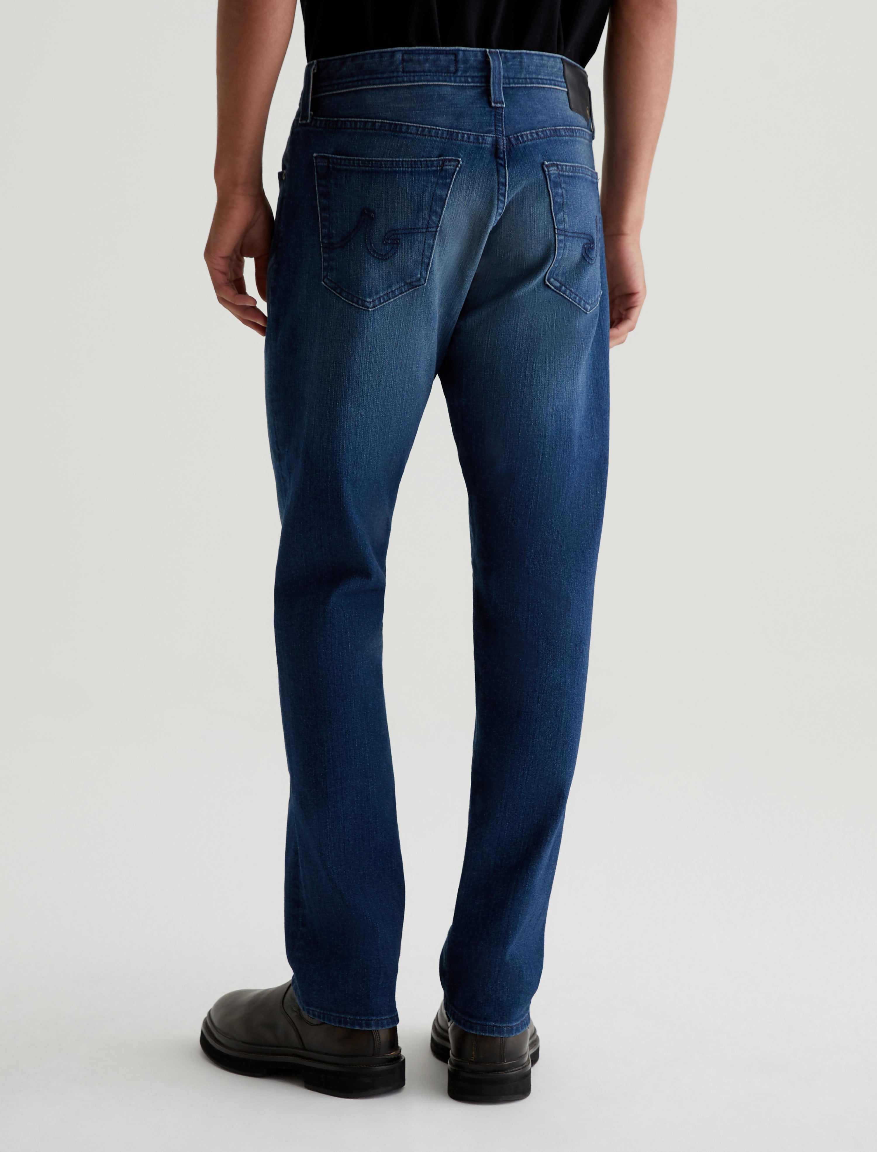 Everett 360° Museum Slim Straight Fit 360° Stretch Denim Men Bottom Photo 7