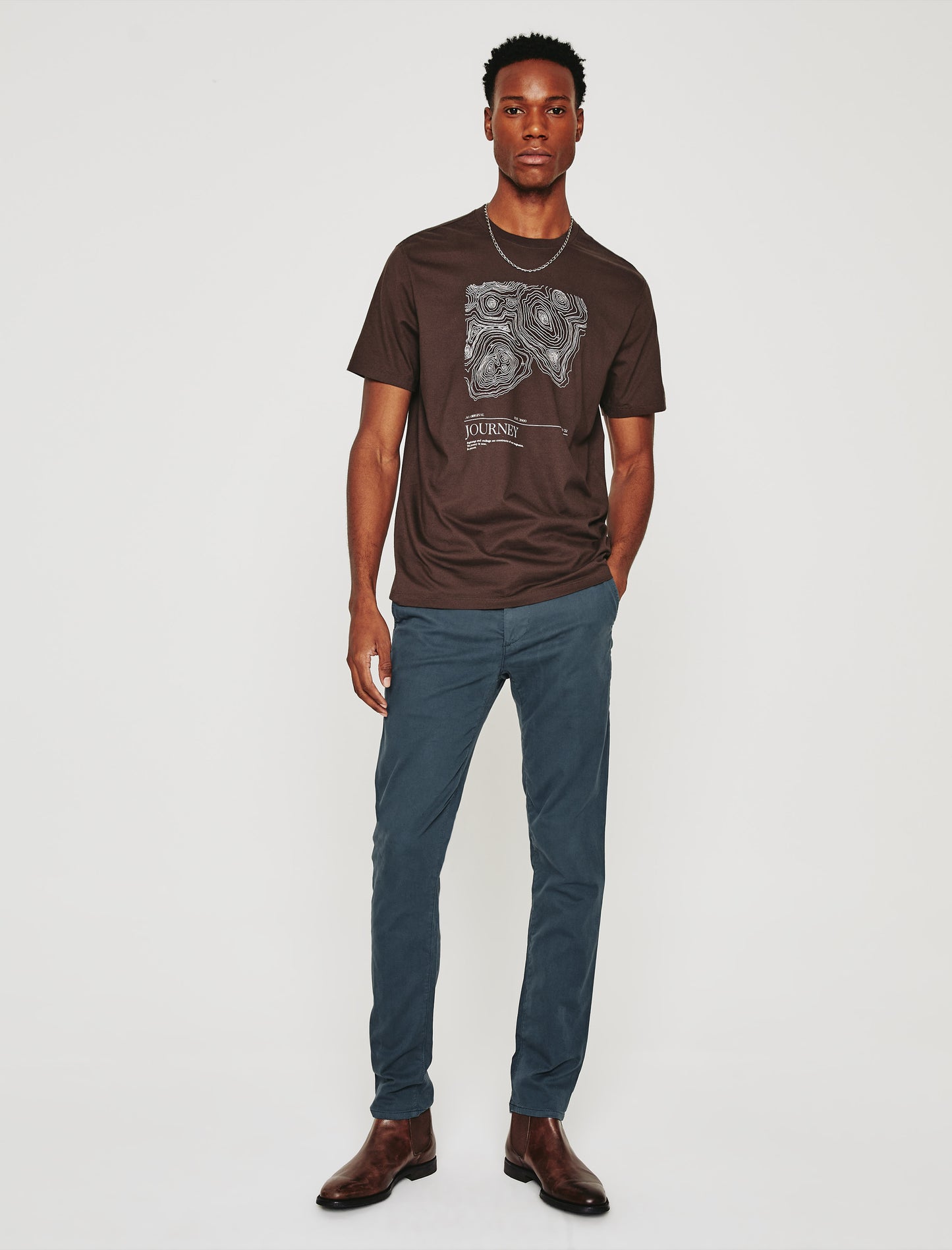 Jamison Indigo Dusk Skinny Chino Mens bottom Photo 1