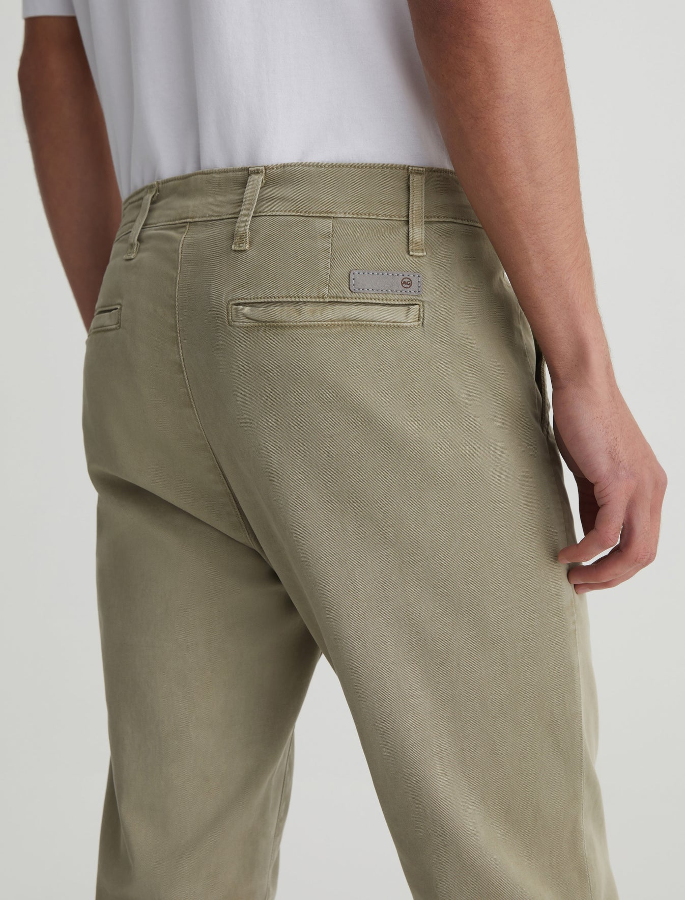 Jamison Sulfur Dried Rosemary Skinny Trouser Men Bottom  Photo 5