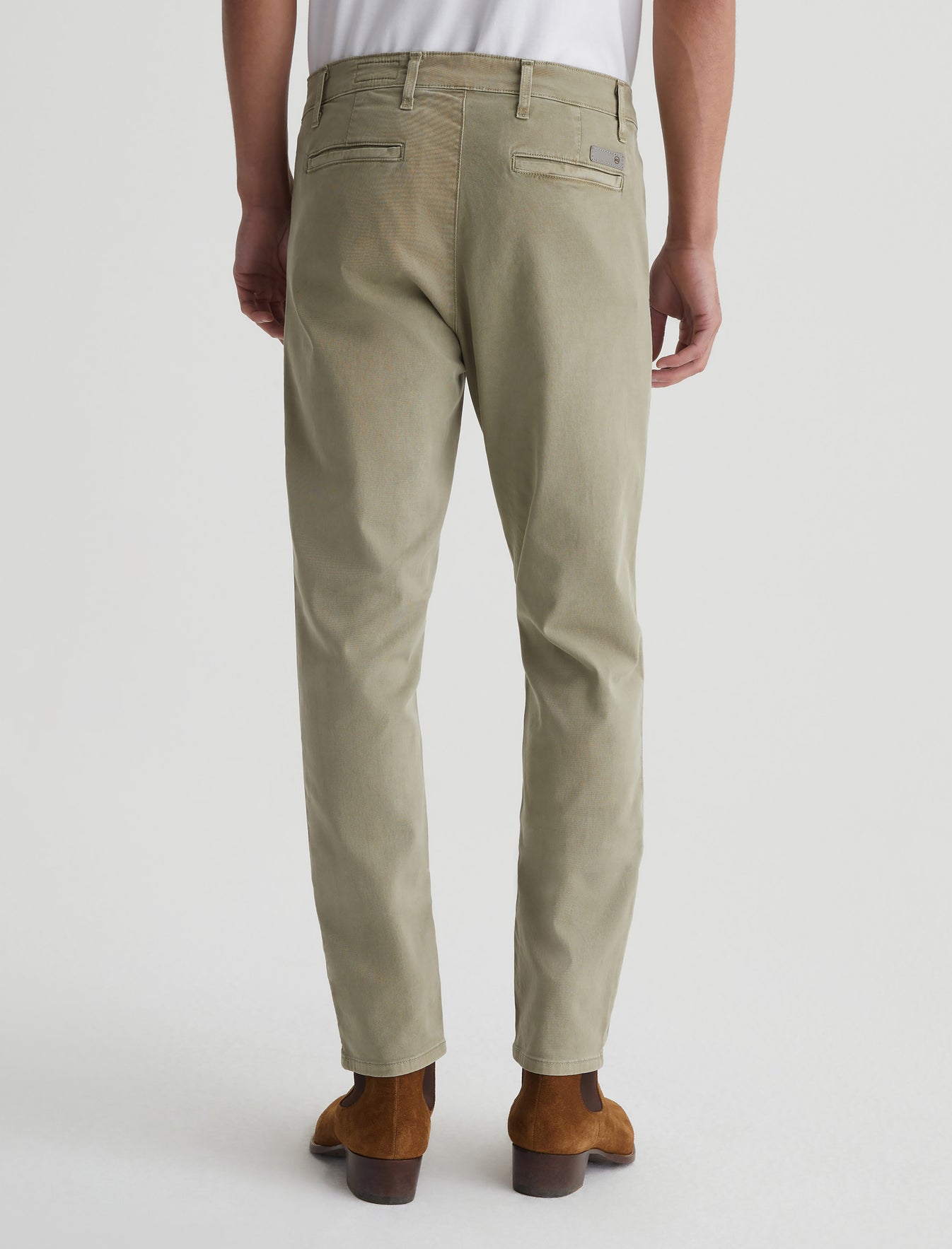 Jamison Sulfur Dried Rosemary Skinny Trouser Men Bottom  Photo 6
