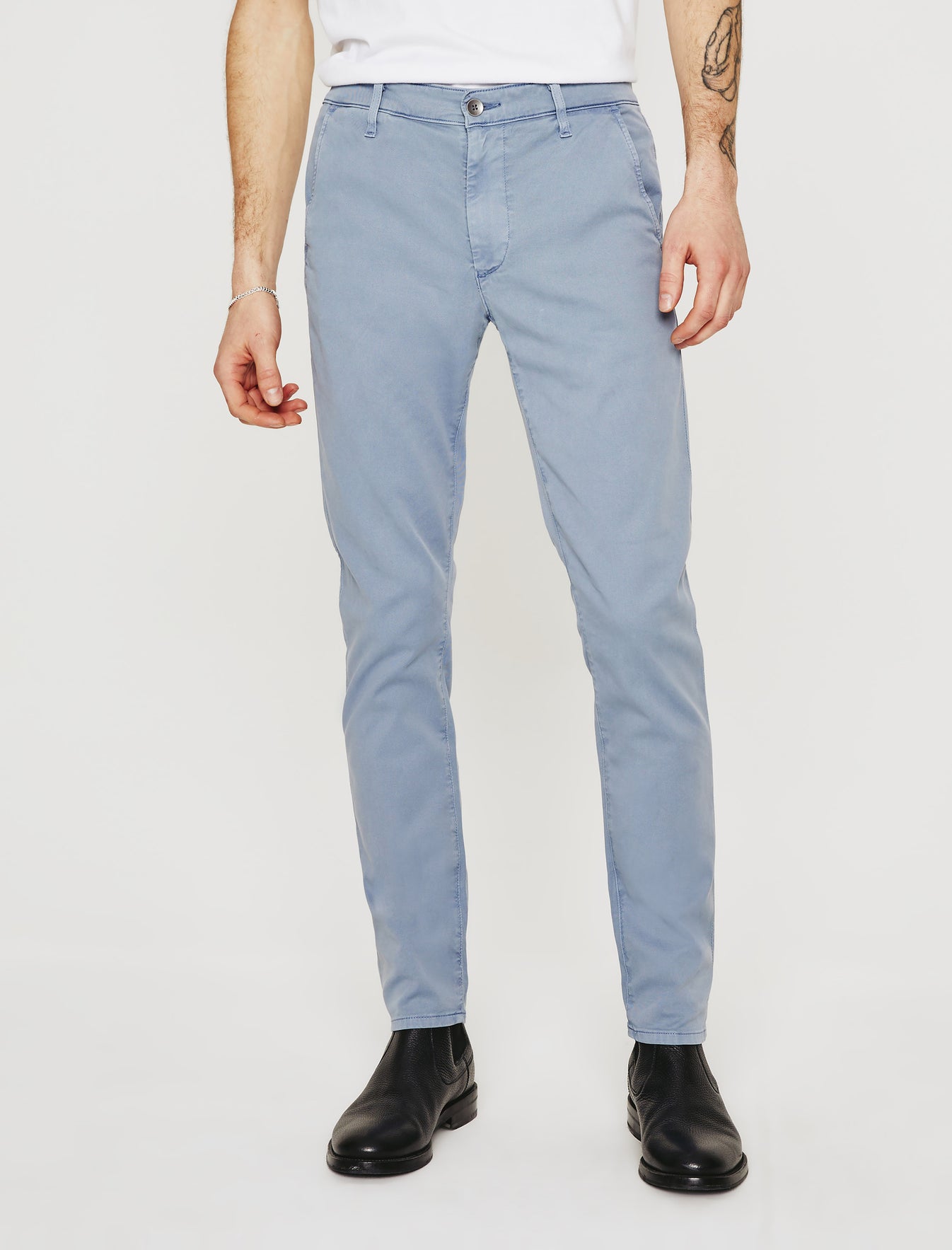 Jamison Sulfur Worn Indigo Skinny Trouser Men Bottom Photo 2