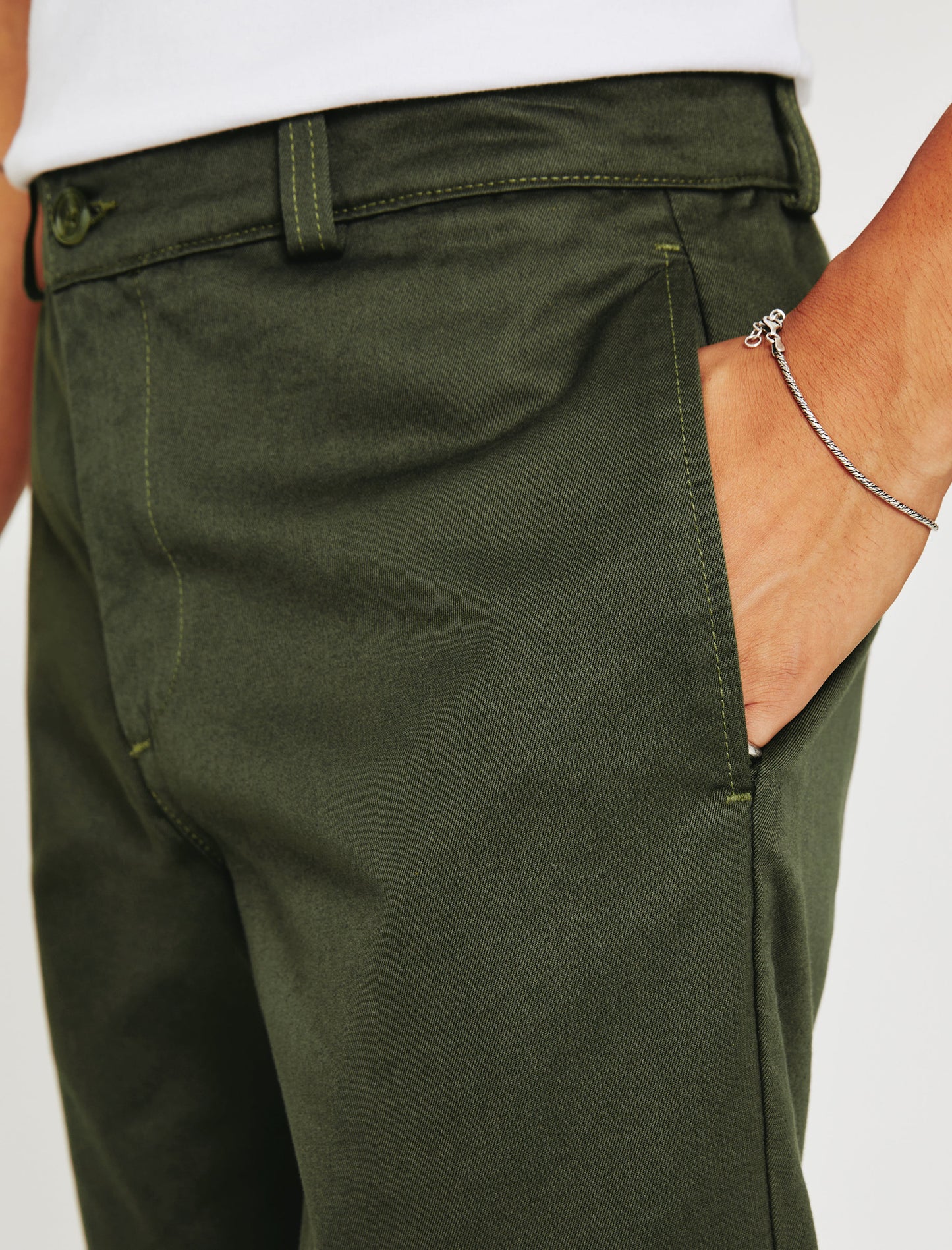 Lochlan Trouser Olive Tree Relaxed Straight Mens bottom Photo 3