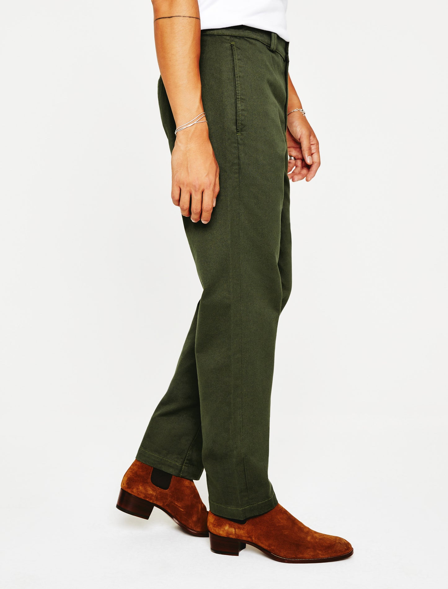 Lochlan Trouser Olive Tree Relaxed Straight Mens bottom Photo 4