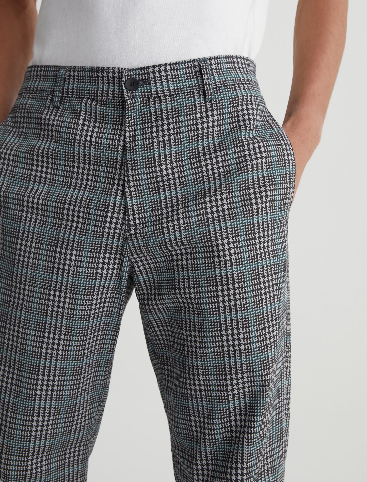 Lochlan Trouser Rue Green Multi Relaxed Straight Mens bottom Photo 3