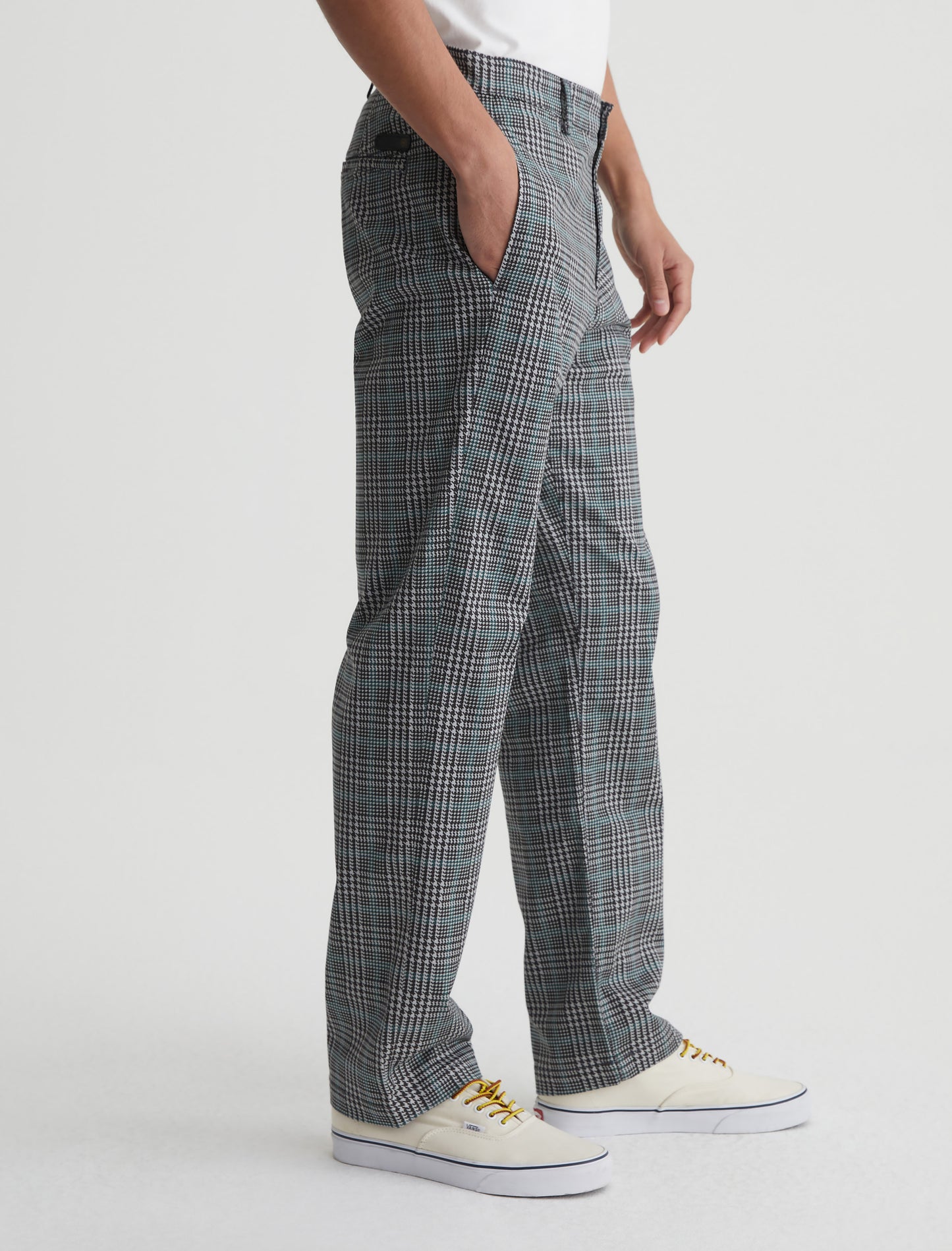 Lochlan Trouser Rue Green Multi Relaxed Straight Mens bottom Photo 4