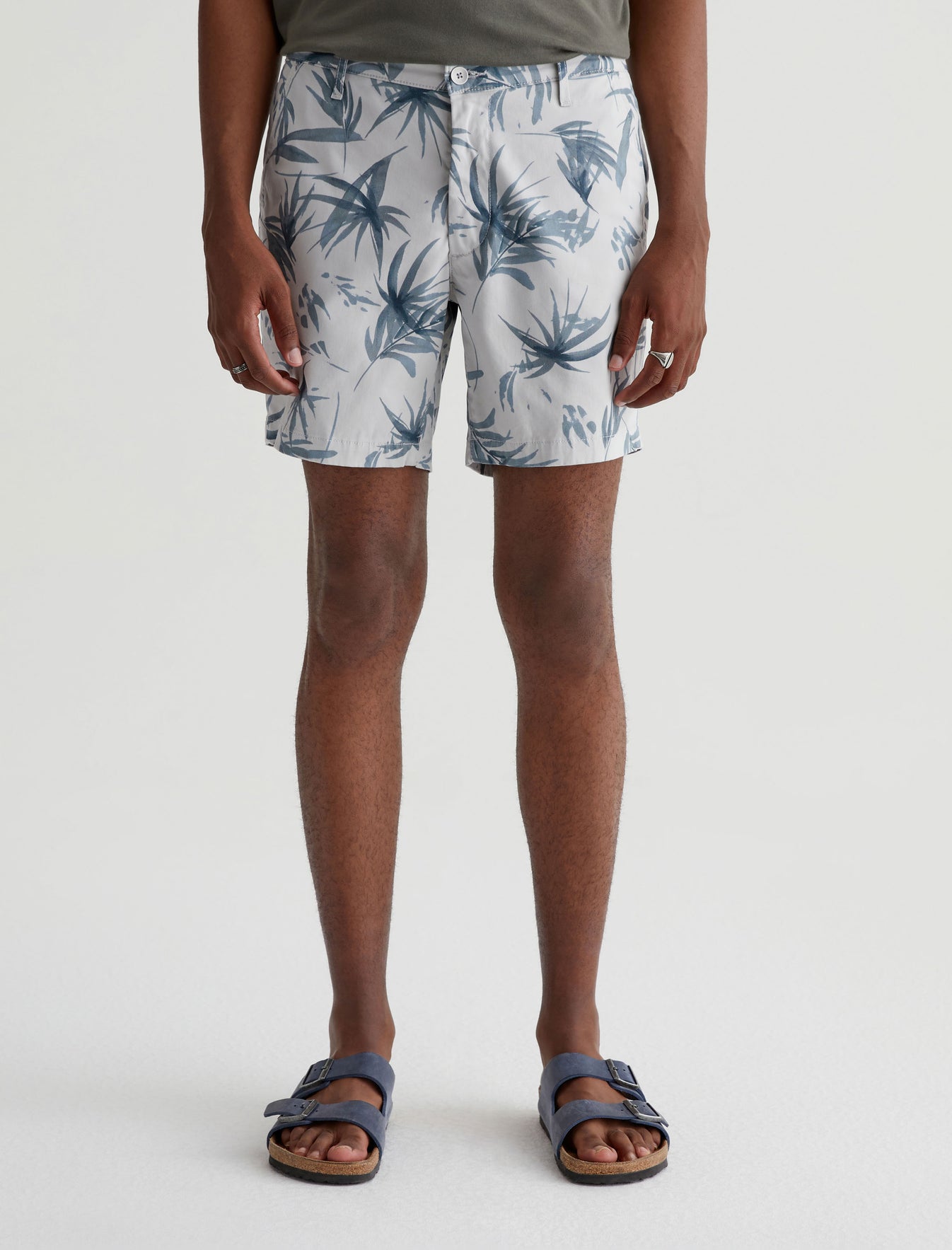 Cipher Breeze Grey Multi Slim Short Mens bottom Photo 2