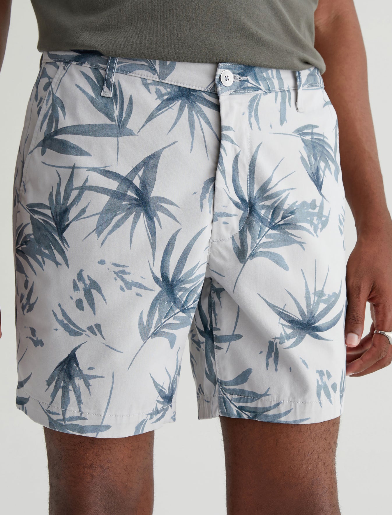 Cipher Breeze Grey Multi Slim Short Mens bottom Photo 3