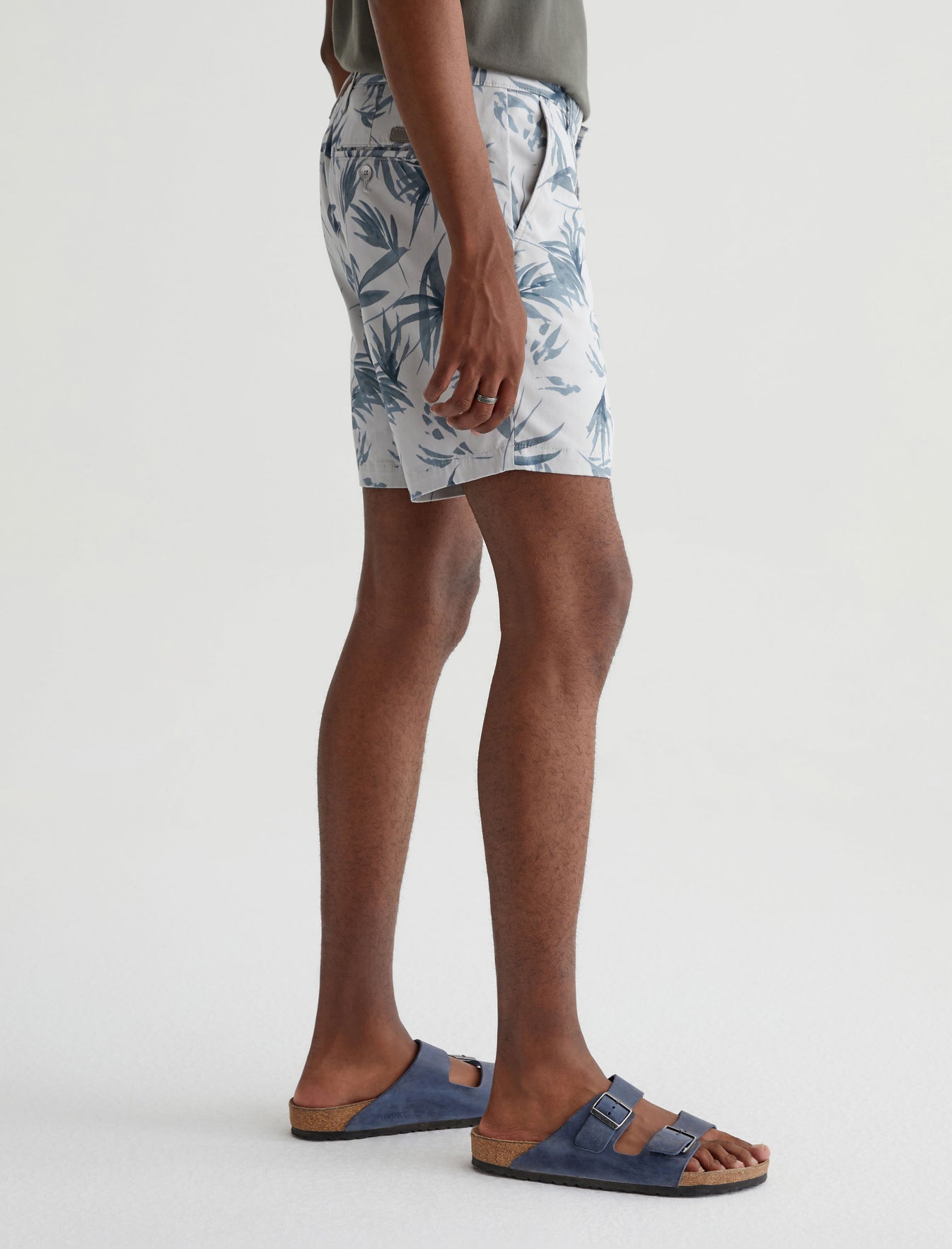 Cipher Breeze Grey Multi Slim Short Mens bottom Photo 4
