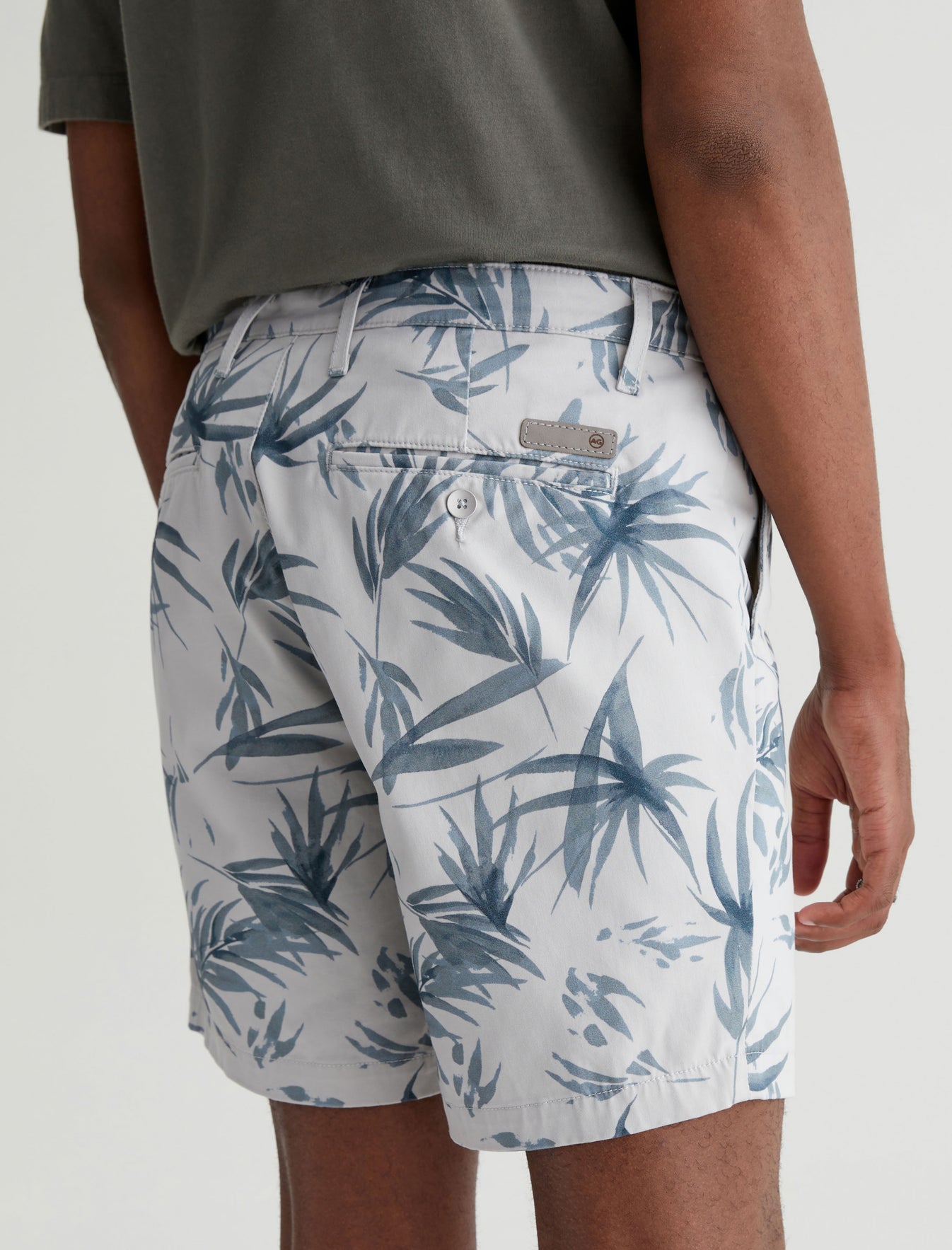 Cipher Breeze Grey Multi Slim Short Mens bottom Photo 5