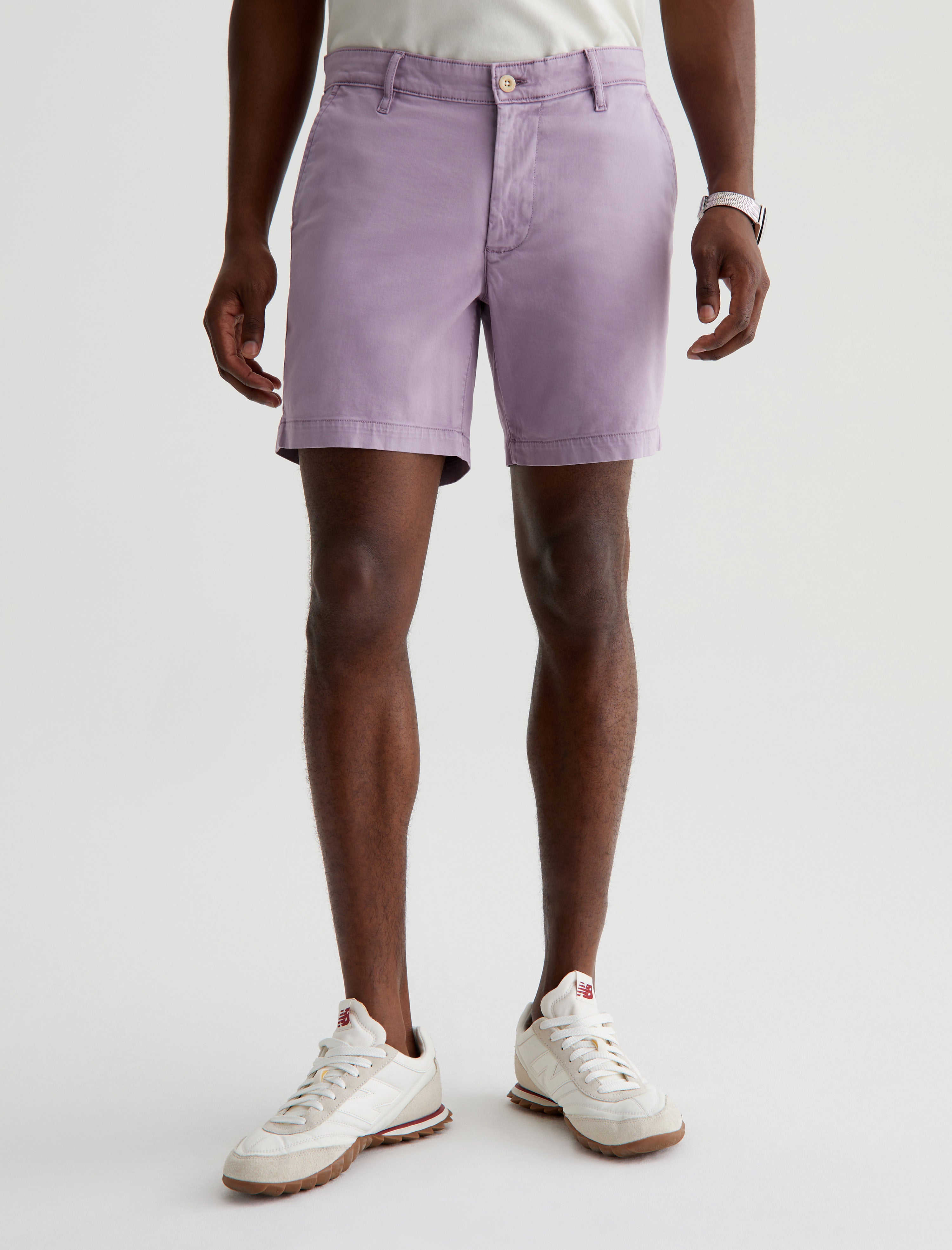 Cipher Short Sulfur Violet Dusk Slim Short Men Bottom Photo 2