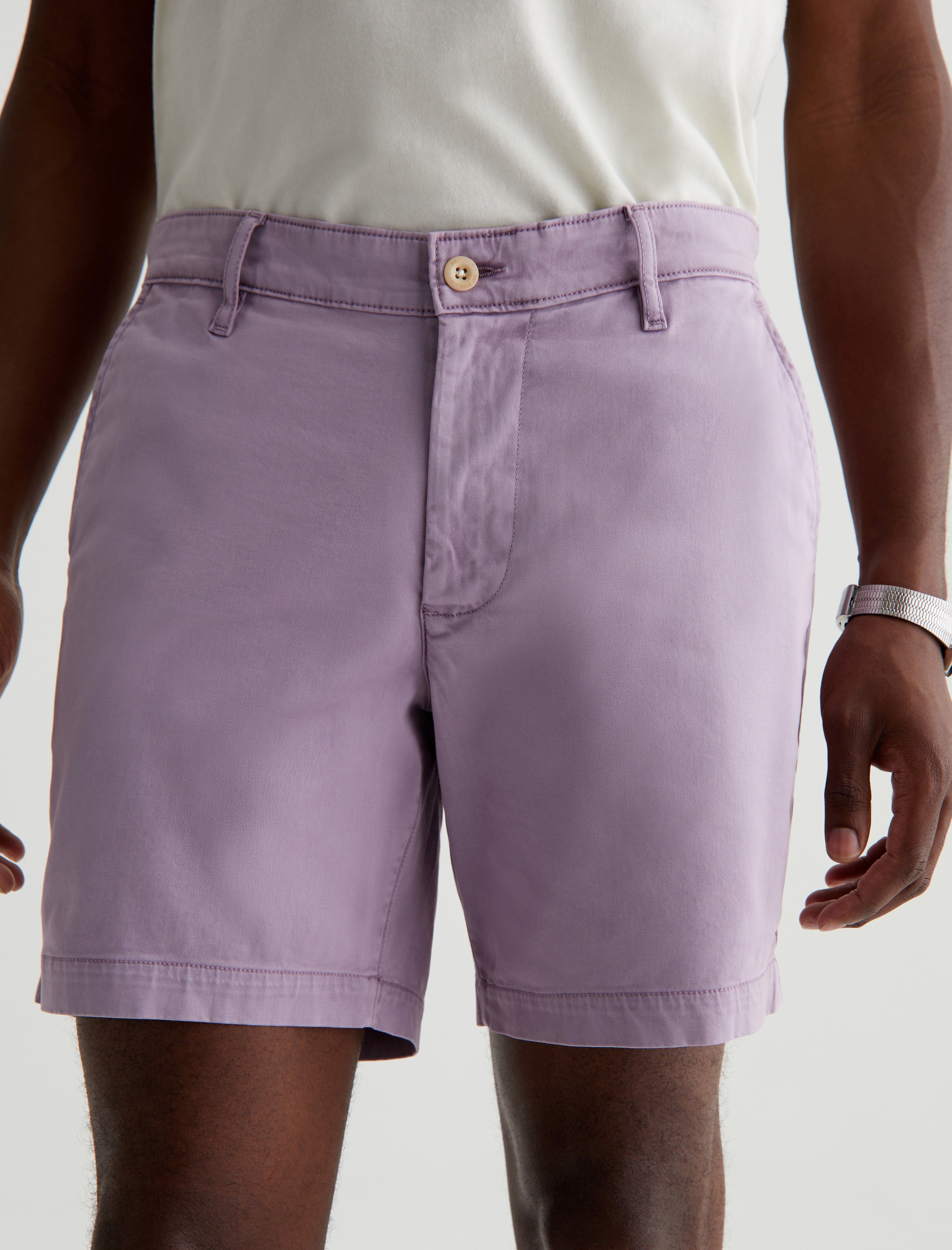 Cipher Short Sulfur Violet Dusk Slim Short Men Bottom Photo 3