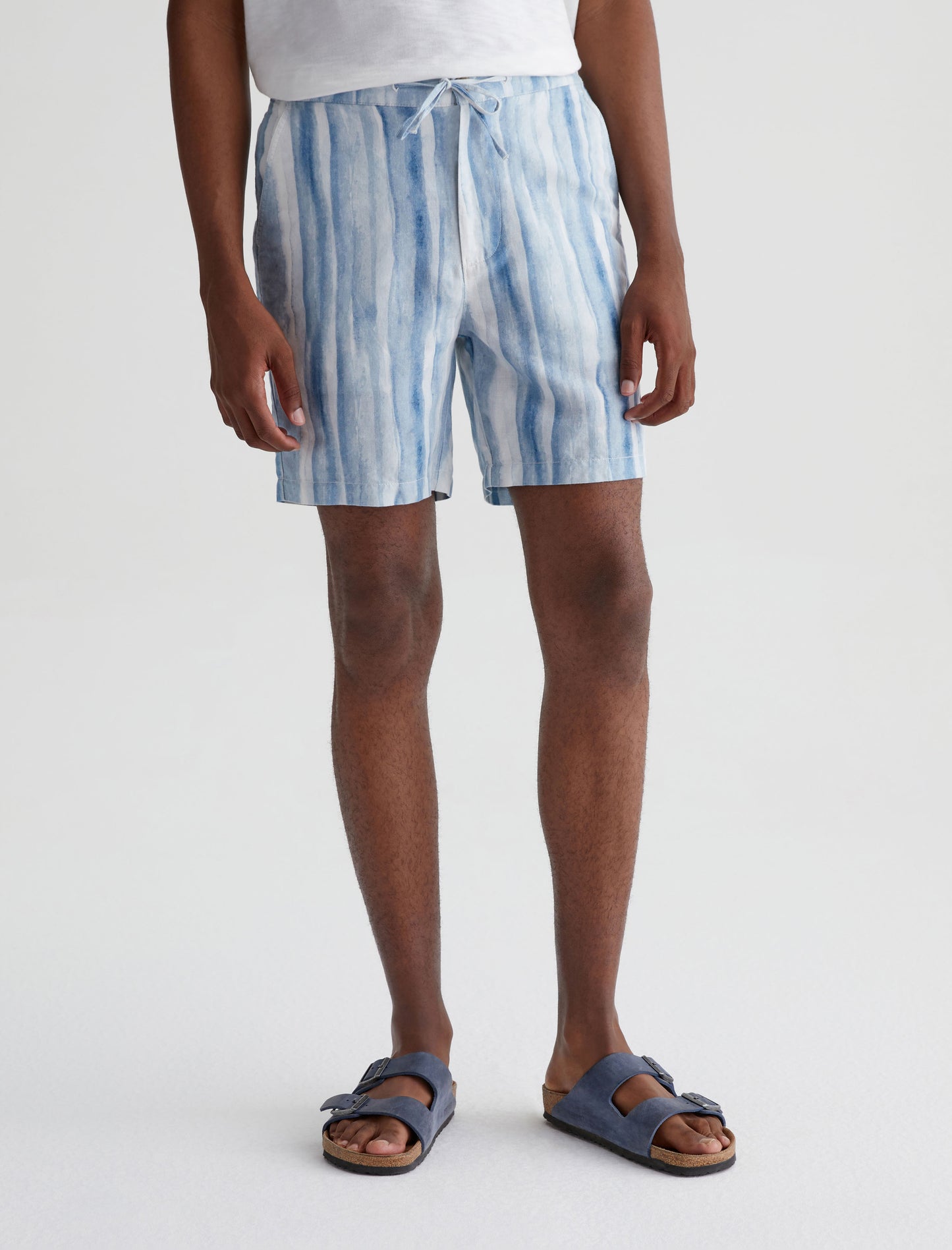 Paxton Draw-Cord Brush Strokes Clear Skies Sport Short Mens bottom Photo 2