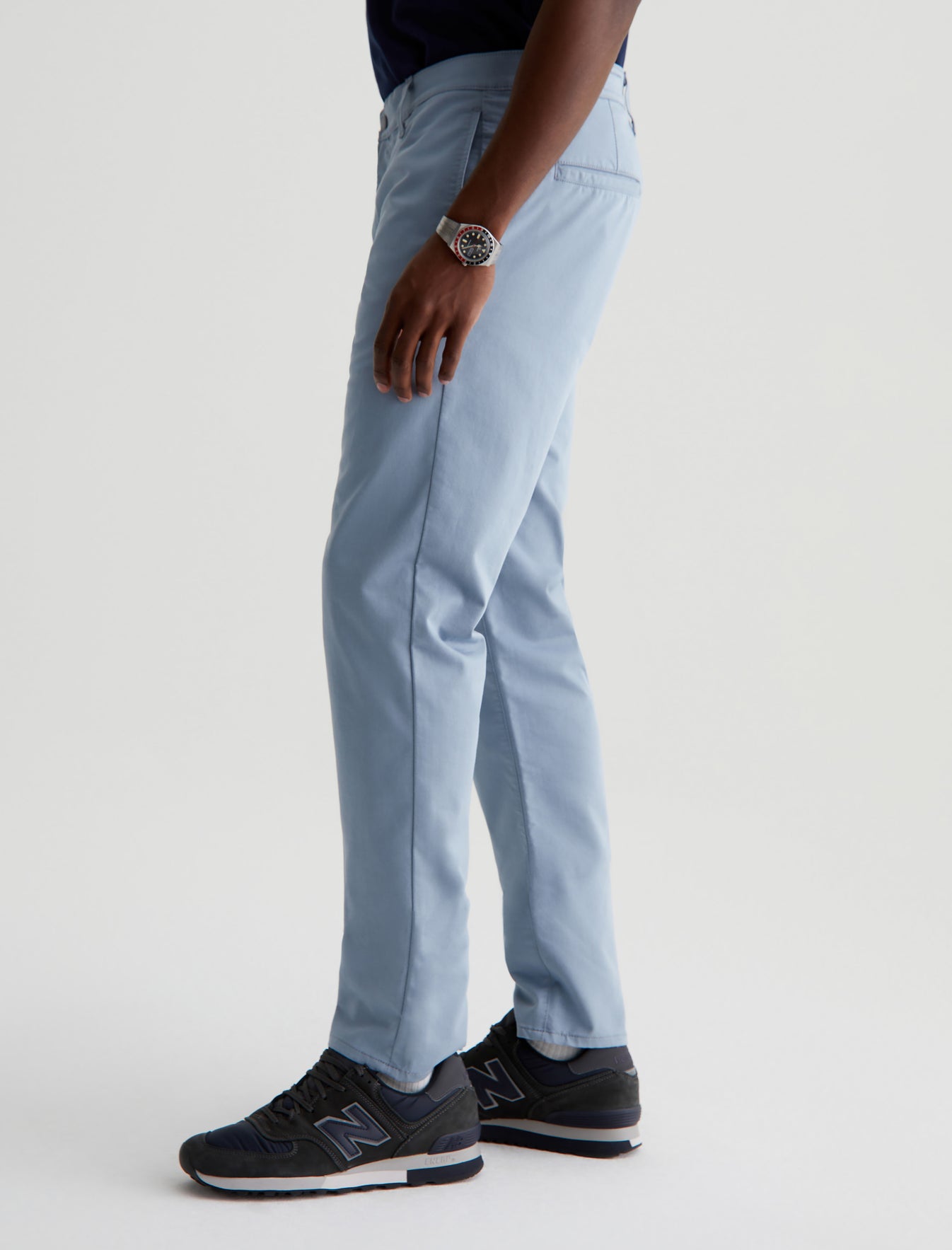 Kullen Smoky Sapphire Airluxe™ Slim Trouser Men Bottom Photo 5