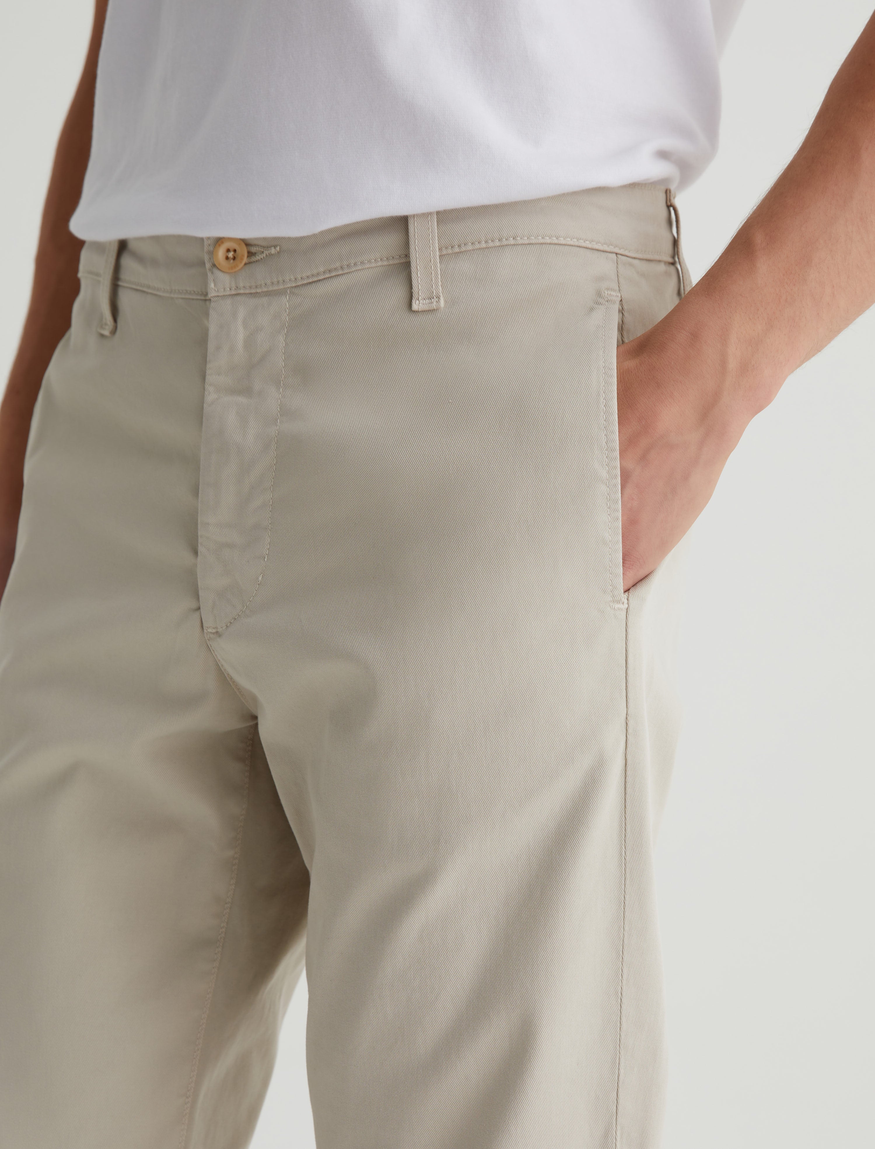 Kullen Coastal Pebble Slim Trouser Men Bottom Photo 3