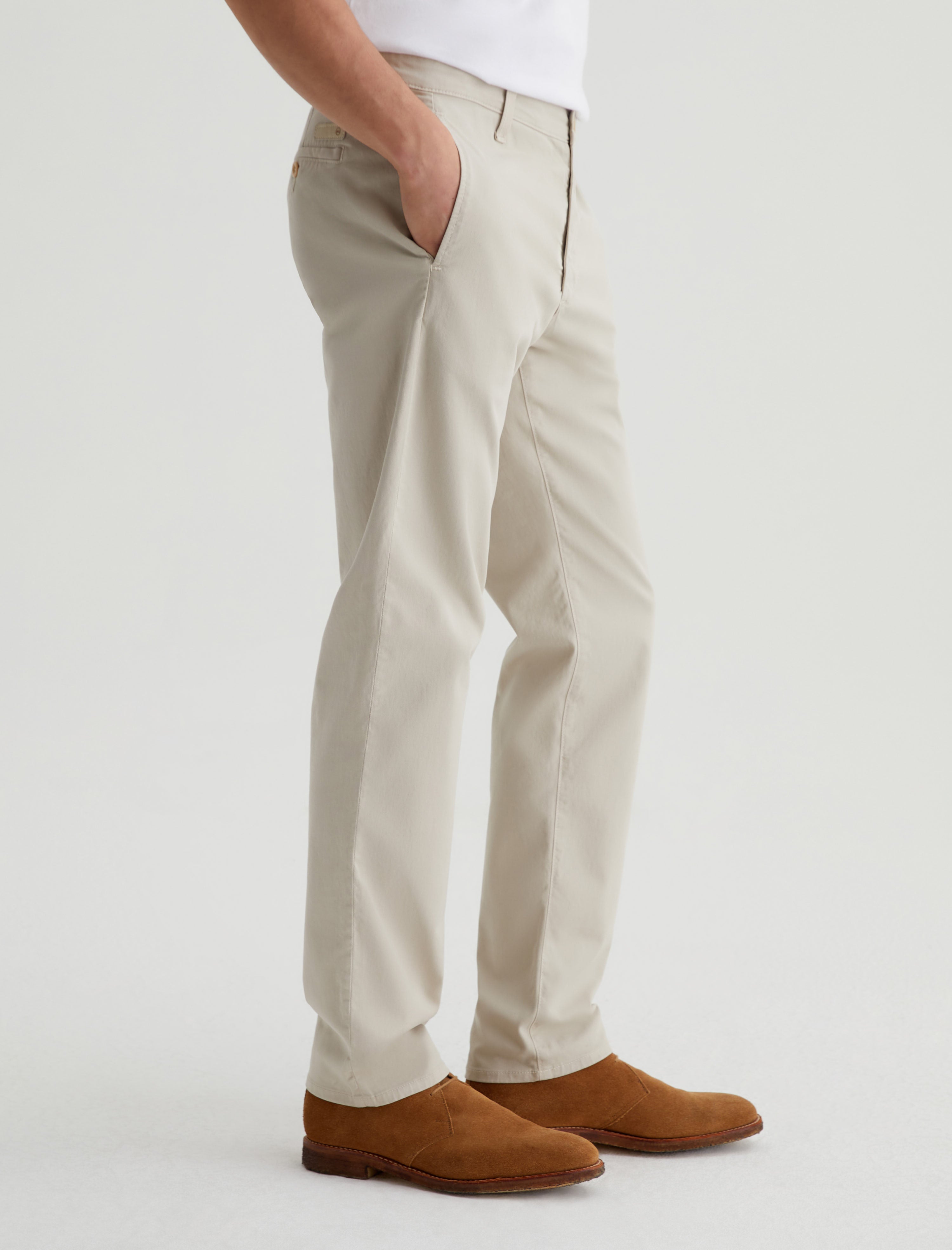 Kullen Coastal Pebble Slim Trouser Men Bottom Photo 4