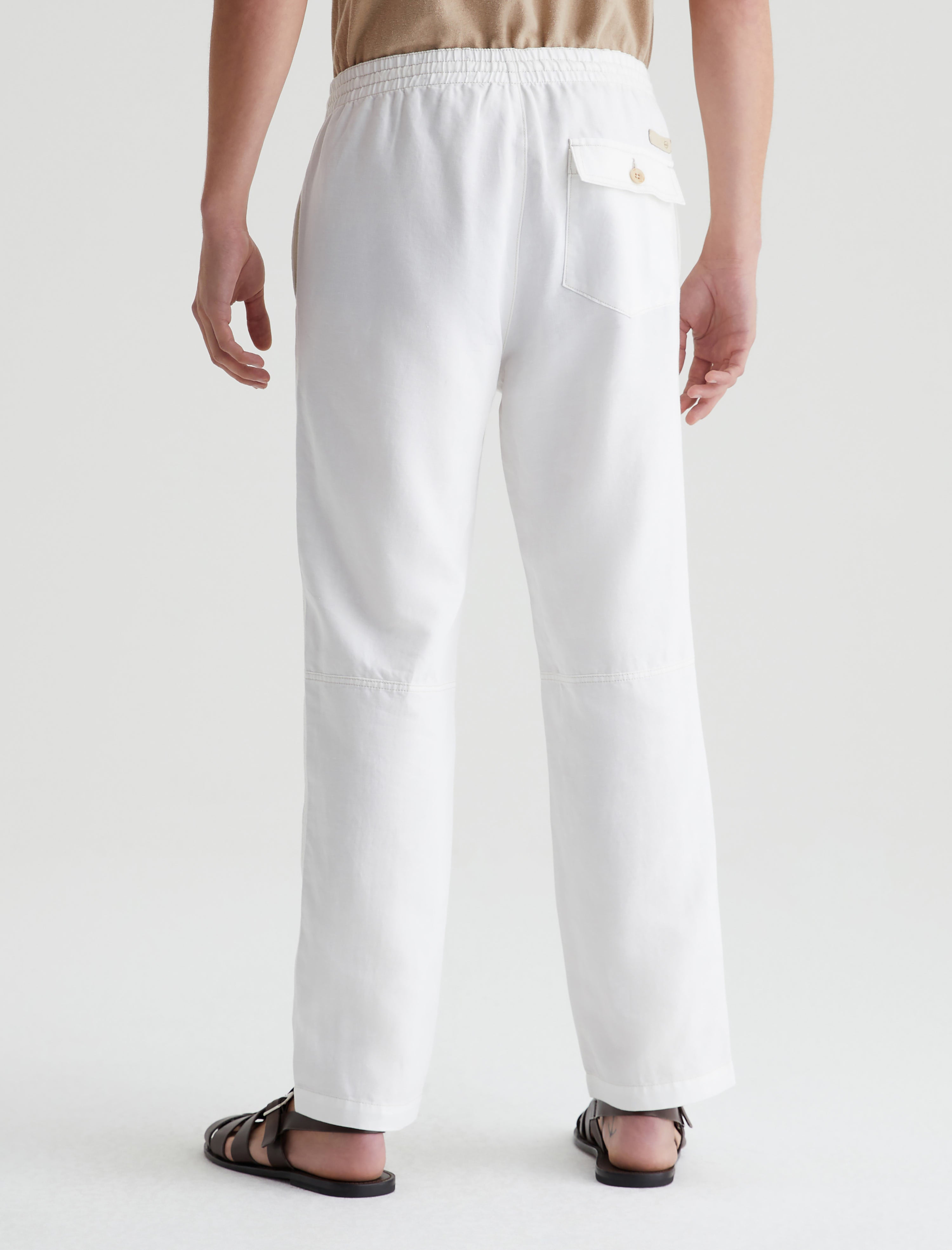 Henry Coconut Milk Relaxed Drawstring Pant Men Bottom Photo 6