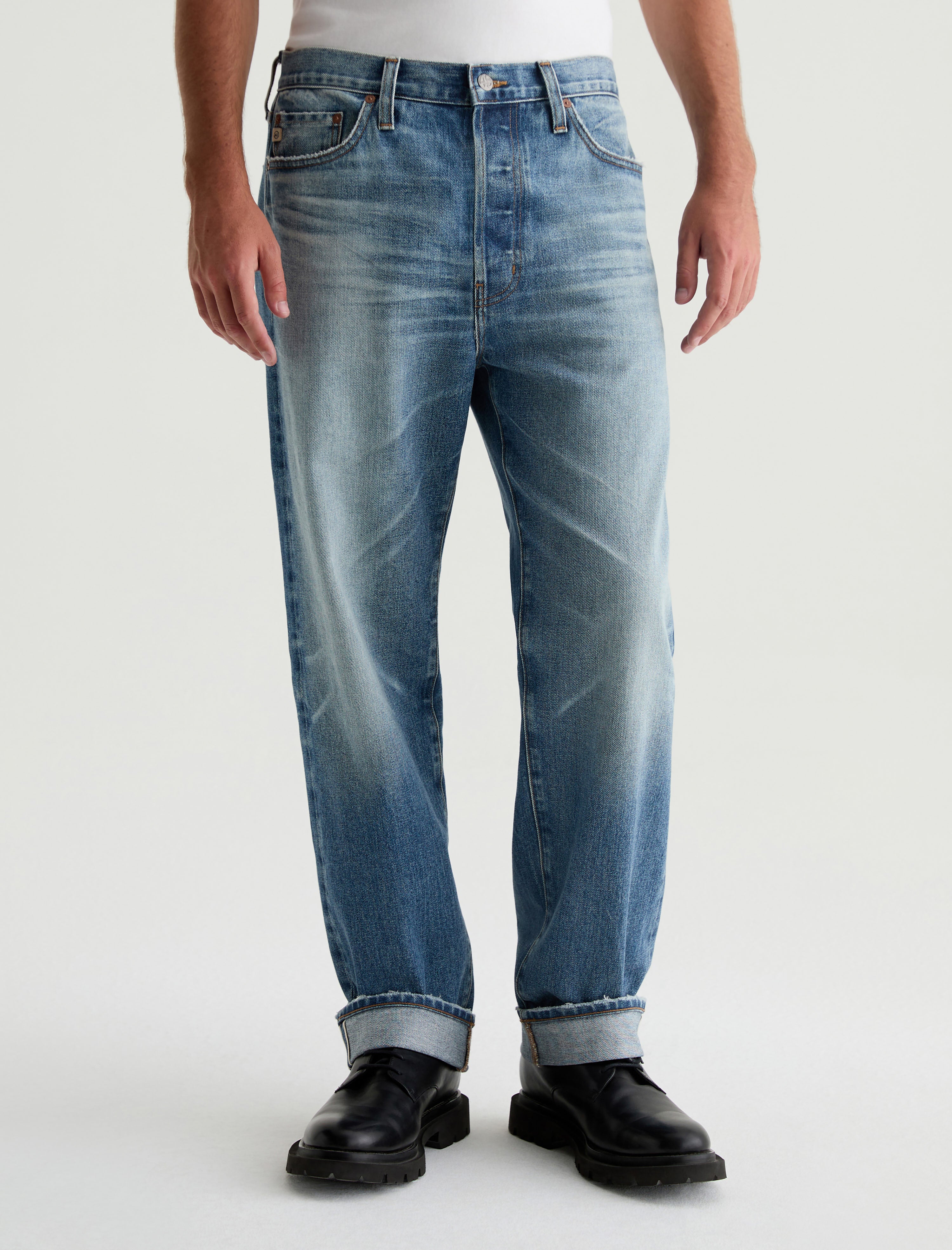 Felix Selvage 14 Years Bloomington AG-ed ™ Vintage Straight Denim Men Bottom Photo 2