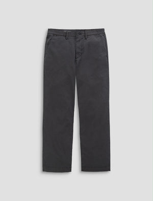 Archie Sulfur Antique Black Straight Trouser Men Bottom Photo 9