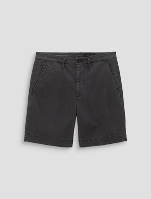 Archie Short Sulfur Antique Black Straight Trouser Short Men Bottom Photo 9