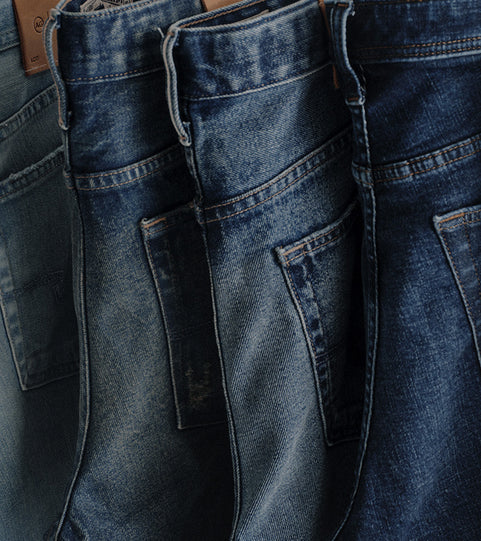 Friends & Family Event: 25% off Sitewide Promo overlayed an image of denim