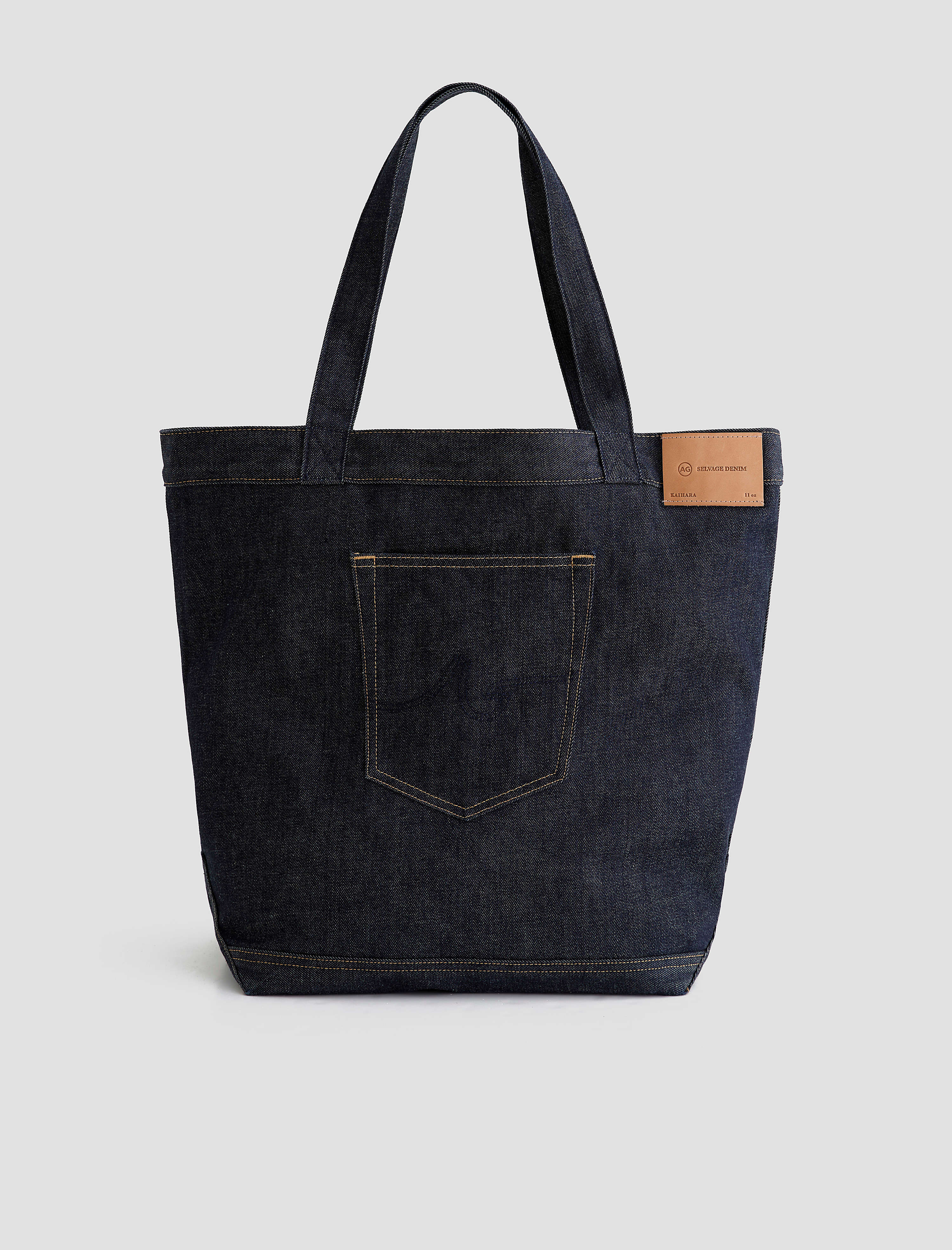 Unisex Selvage Denim Tote Raw Denim at AG Jeans Official Store