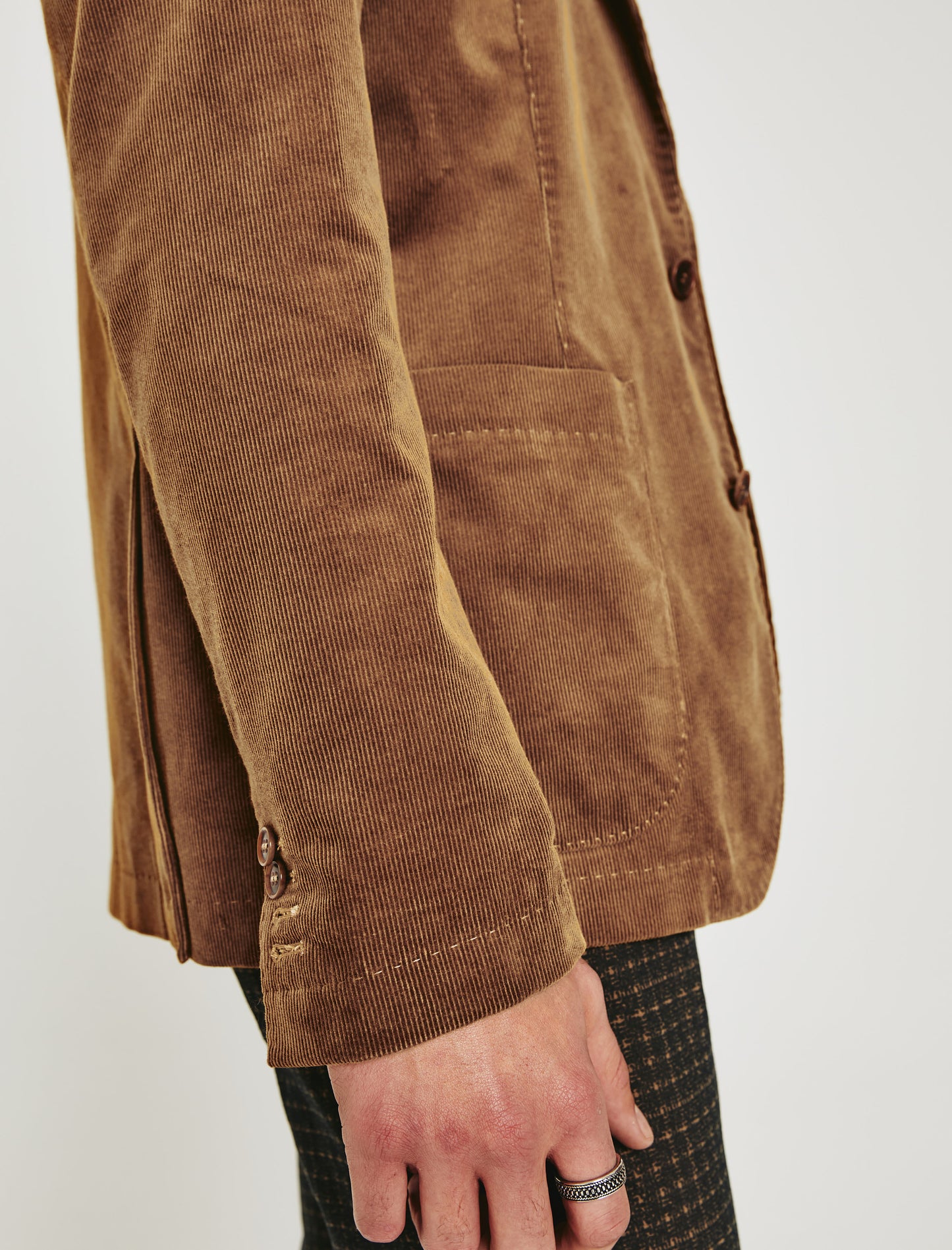 Locke Blazer Roasted Seed Made in Italy Men Top Photo 4