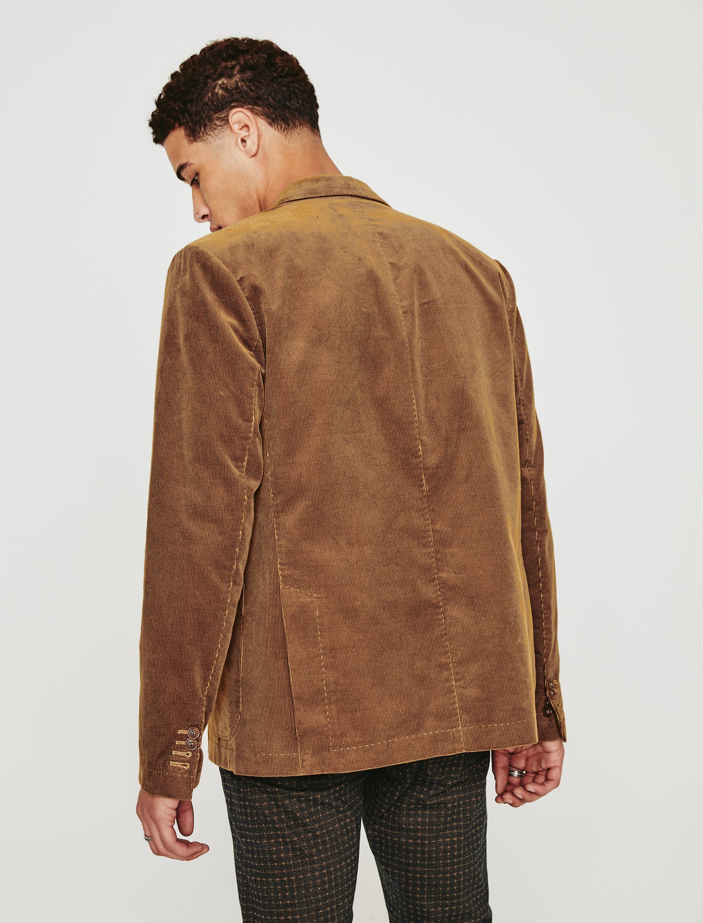 Locke Blazer Roasted Seed Made in Italy Men Top Photo 6