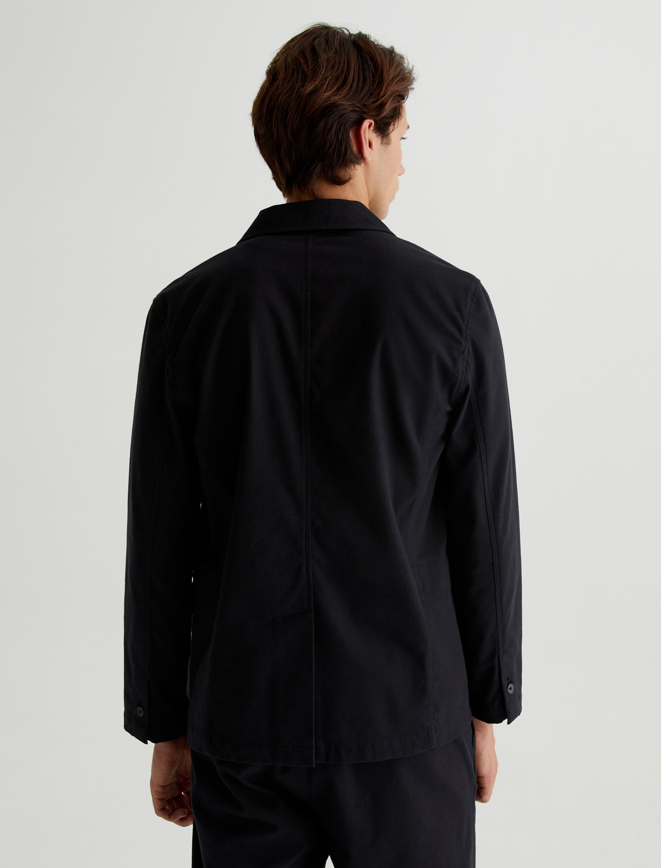 Landon Blazer True Black Classic Fit Blazer Mens Top Photo 6