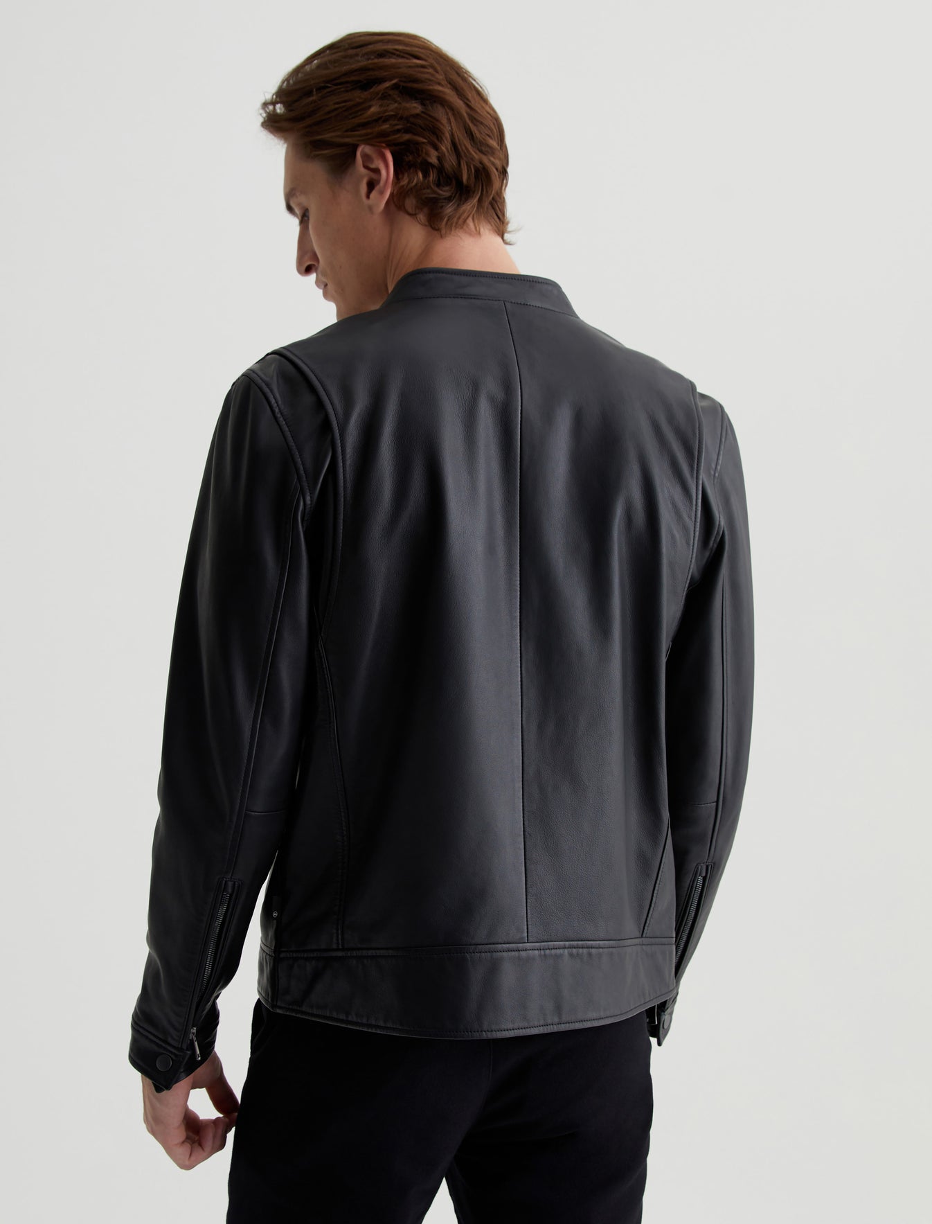 Marcel Jacket True Black Cafe Racer Jacket Photo 6