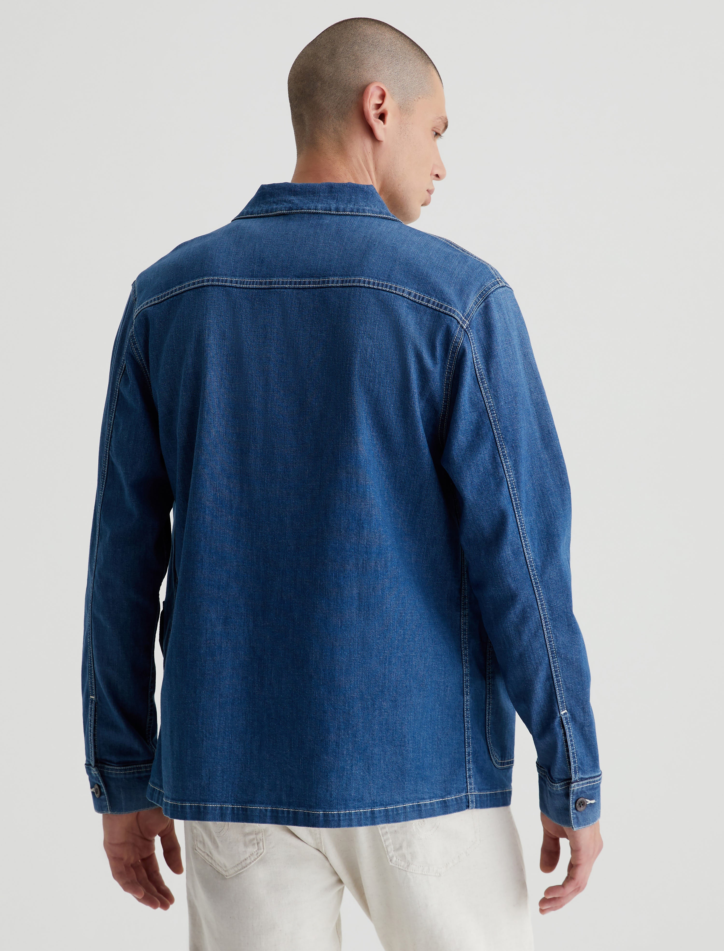 Kirin Jacket Fly Classic Chore Jacket Men Top Photo 6